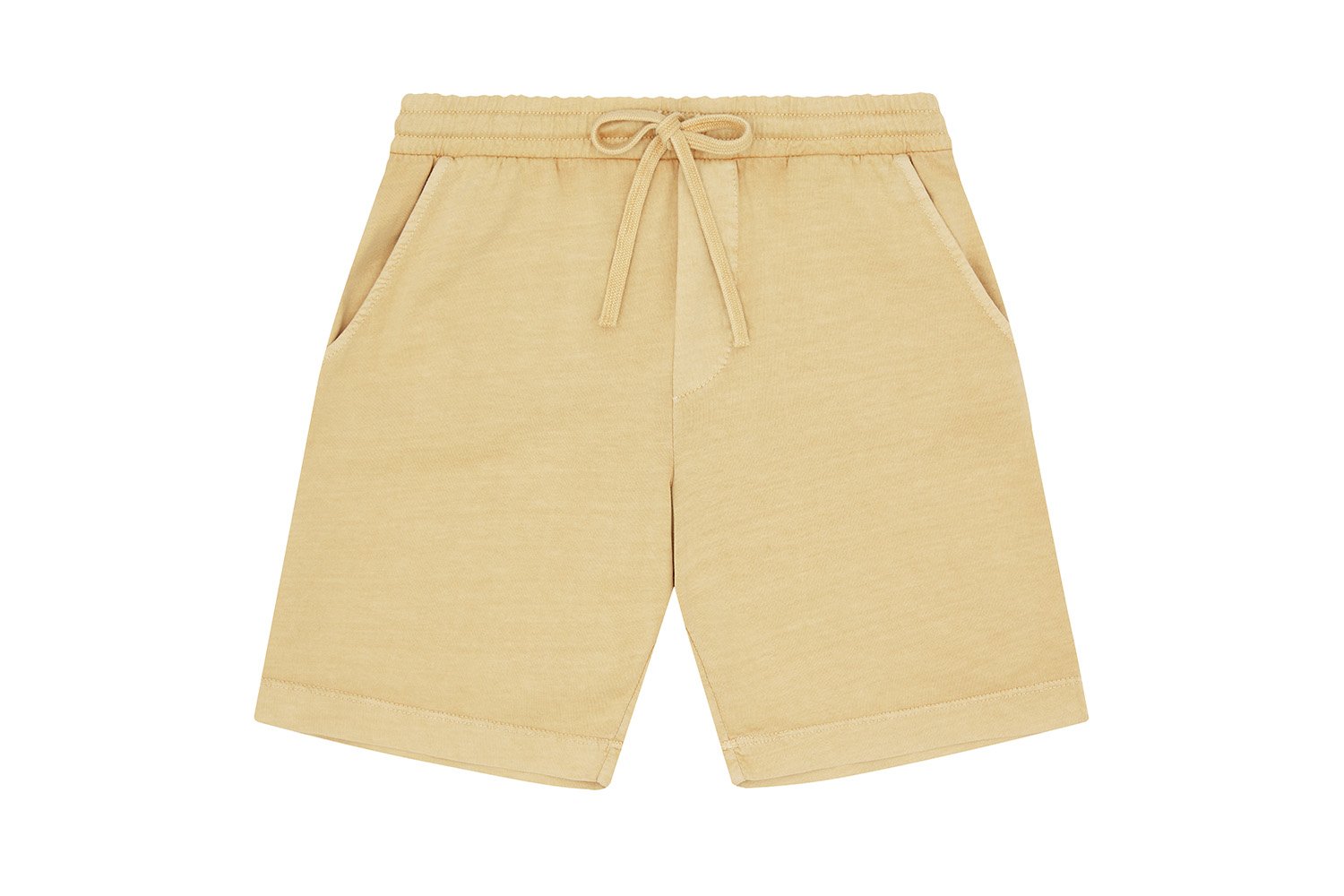 Organic Cotton Long Shorts Vild House of Little 1-2Y Sandstone - Natural Mineral Dye 