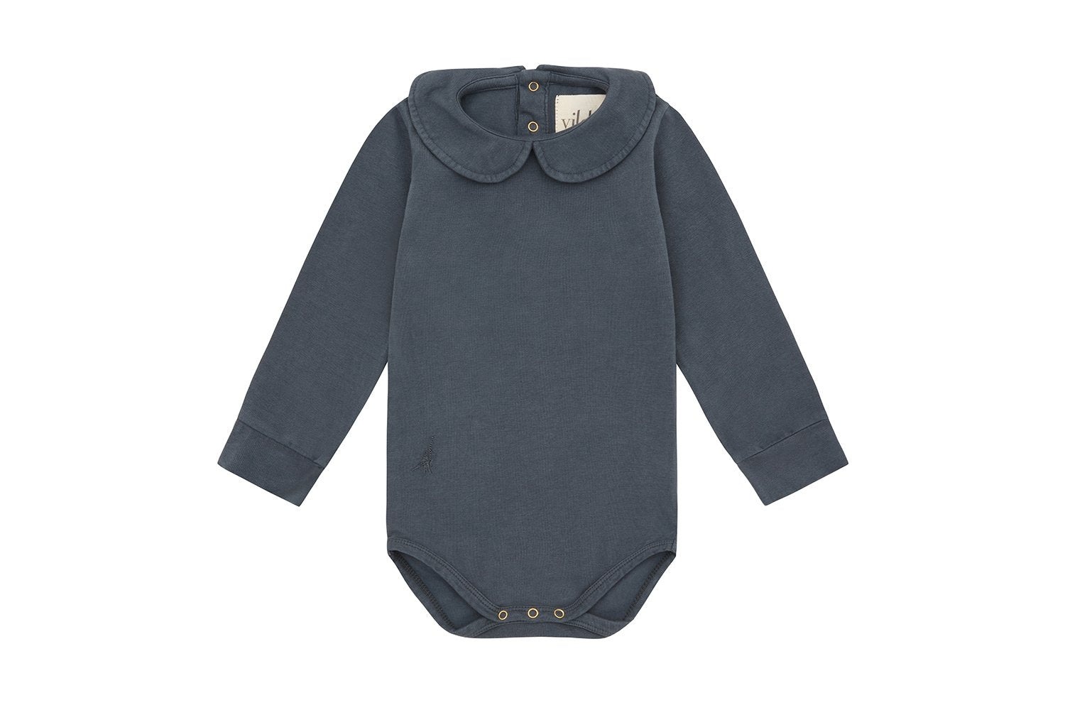 LS Organic Cotton Collared Bodysuit Vild House of Little   