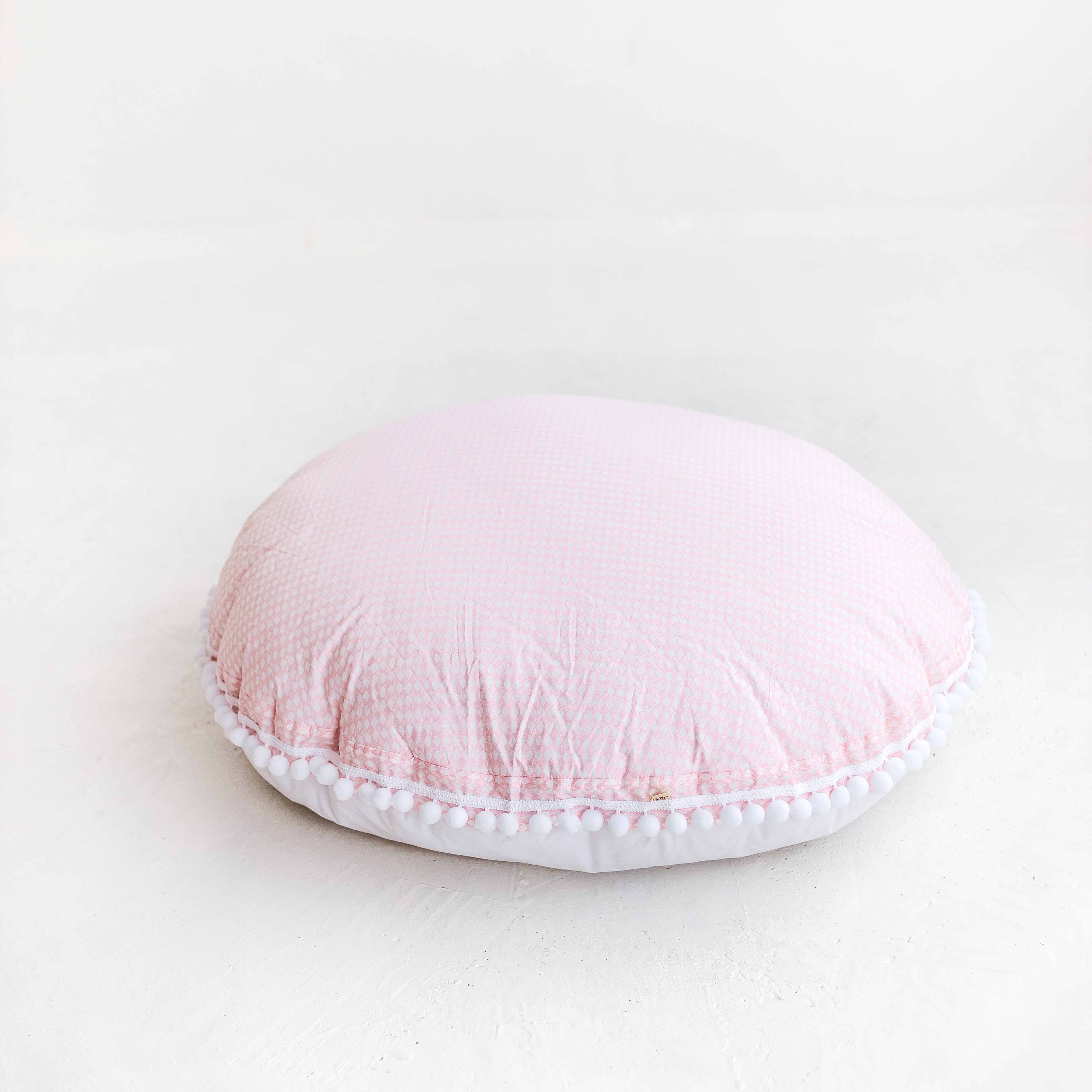 MINICAMP Big Floor Cushion Rhombus Diamond Pink minicamp   