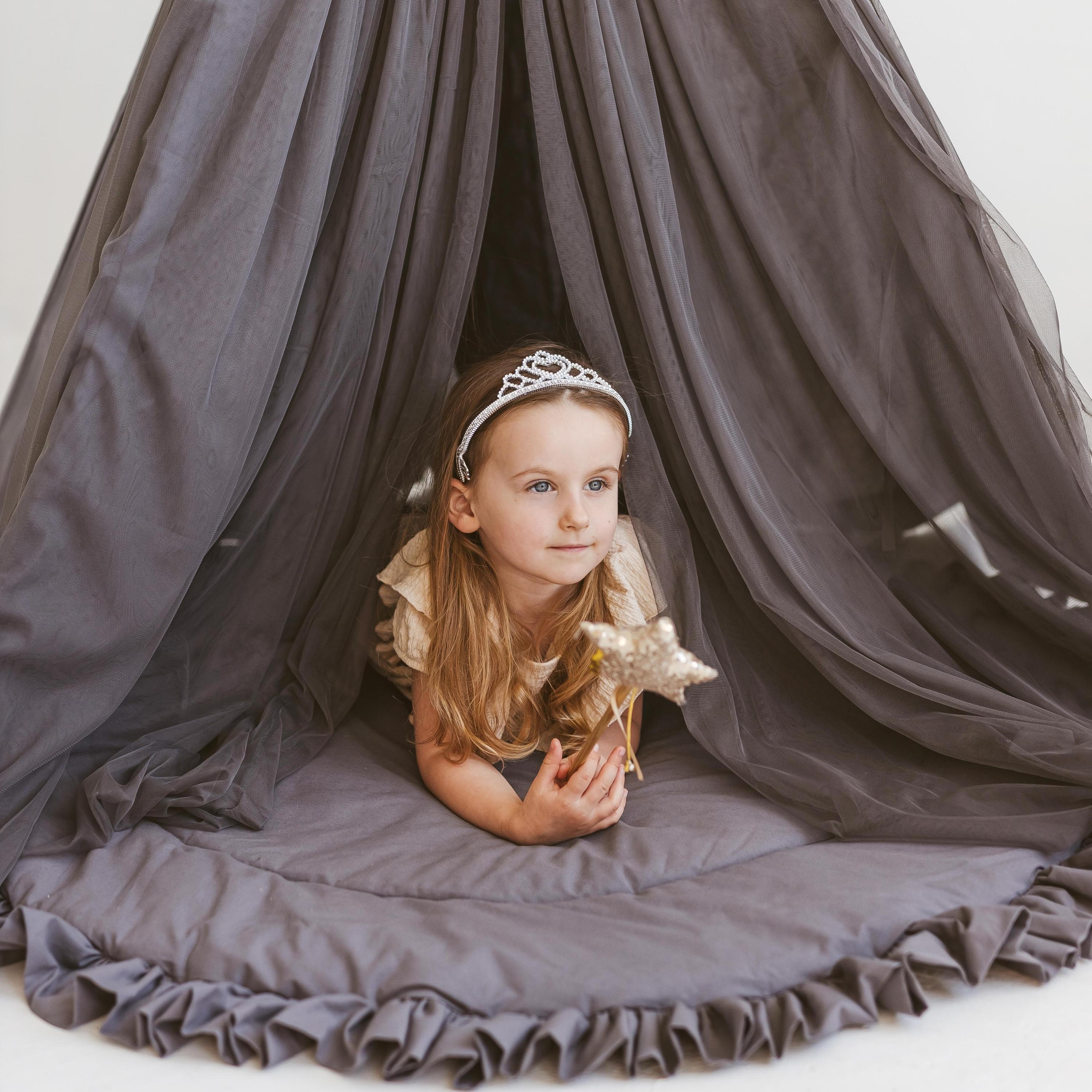 MINICAMP Fairy Kids Play Tent in Grey minicamp   