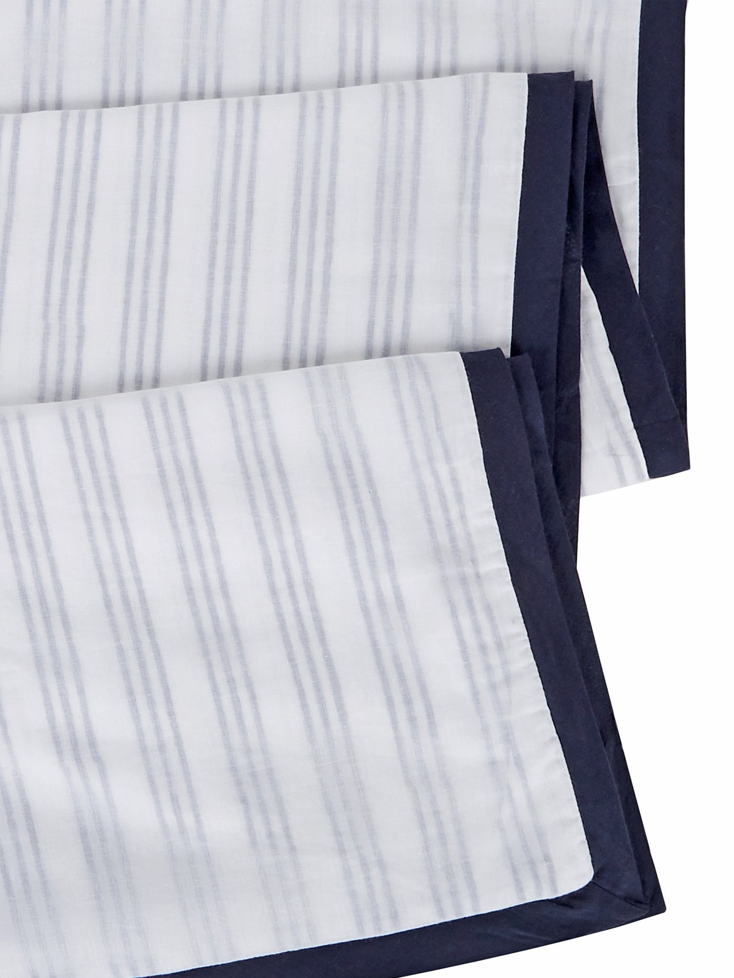 Cairo Blue Striped Cotton Dohar Blanket Malabar Baby   