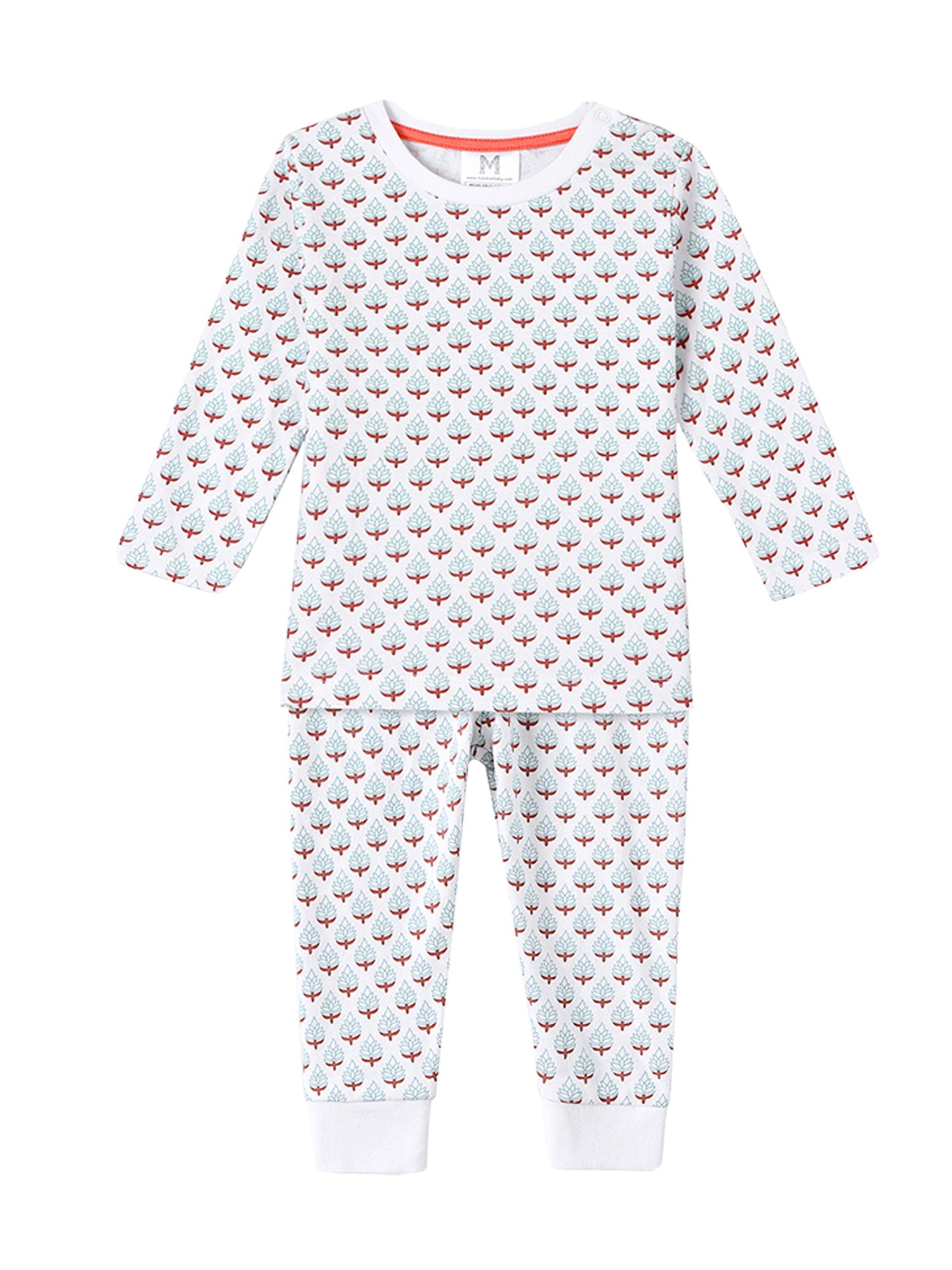 Toddler & Big Kid Cotton Knit PJ Set (Miami) Malabar Baby 6 MOS  