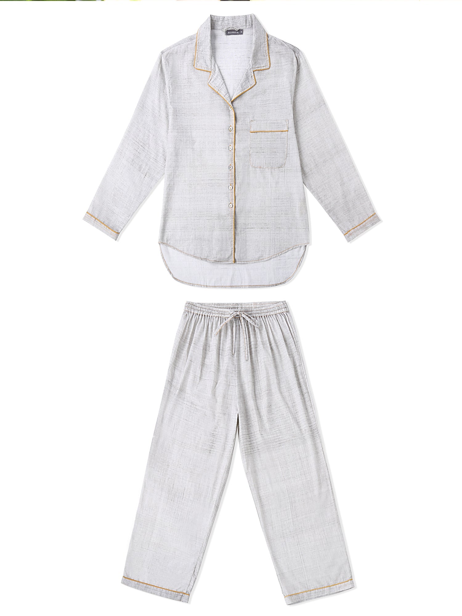 Children's Loungewear PJ Set - Brushstroke - Erawan (Grey) Malabar Baby 2 ERAWAN 