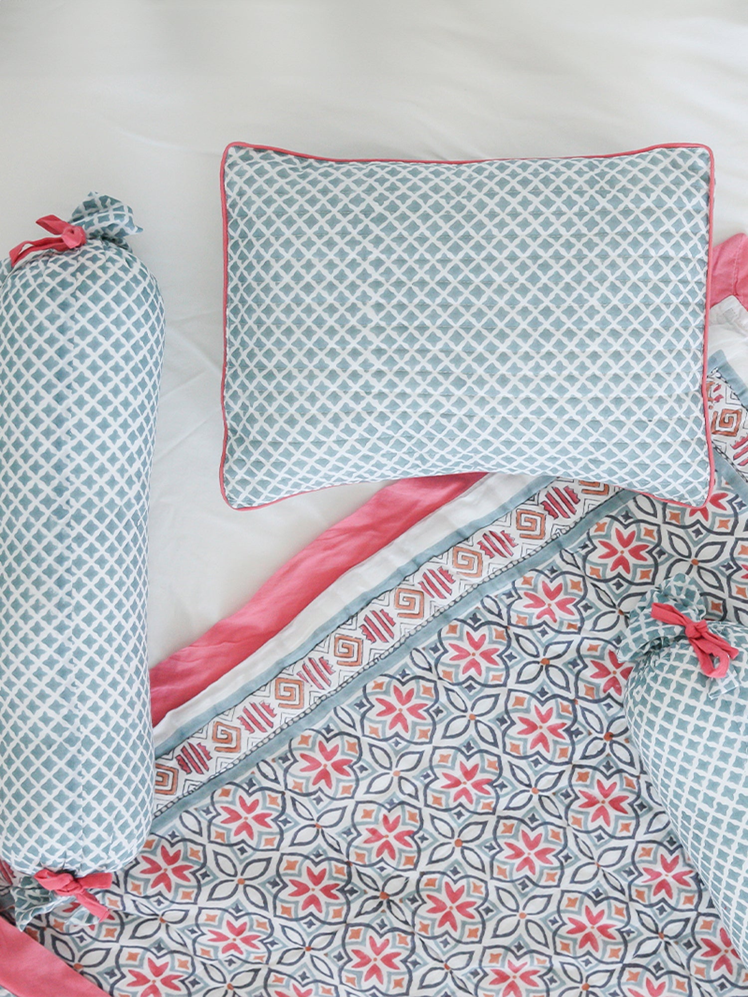 Seminyak Pink Cotton Quilt Malabar Baby   