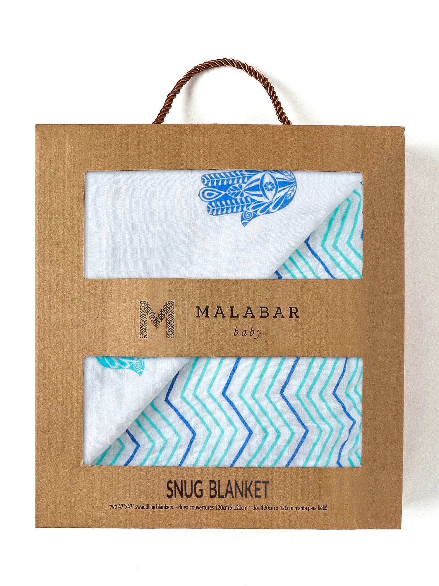 Organic Snug Blanket - Hamsa Malabar Baby   