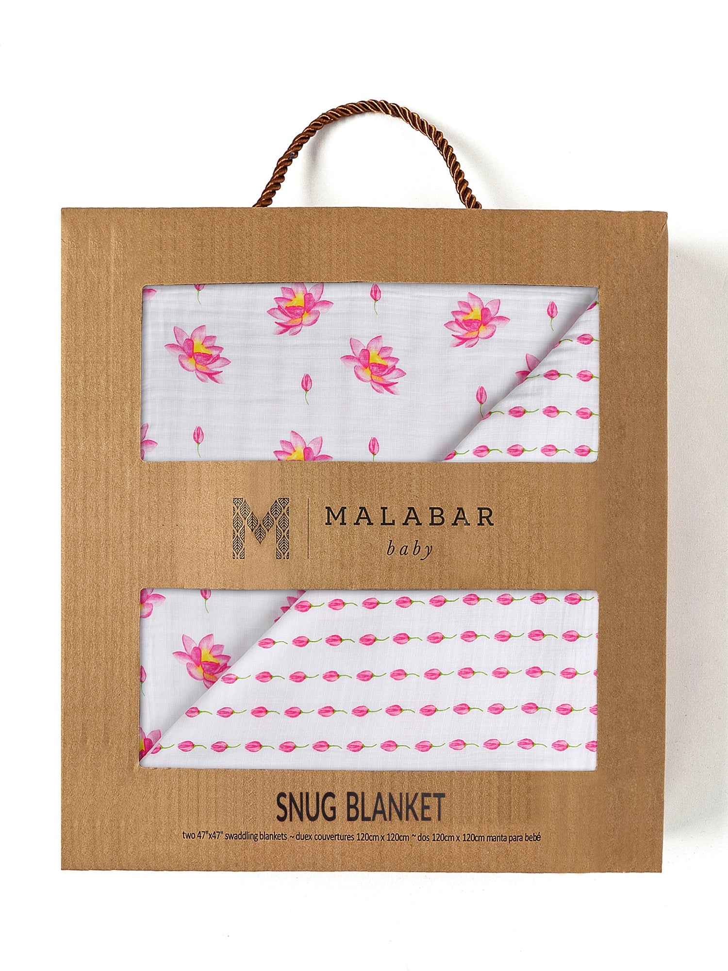 Organic Snug Blanket - Lotus Malabar Baby   