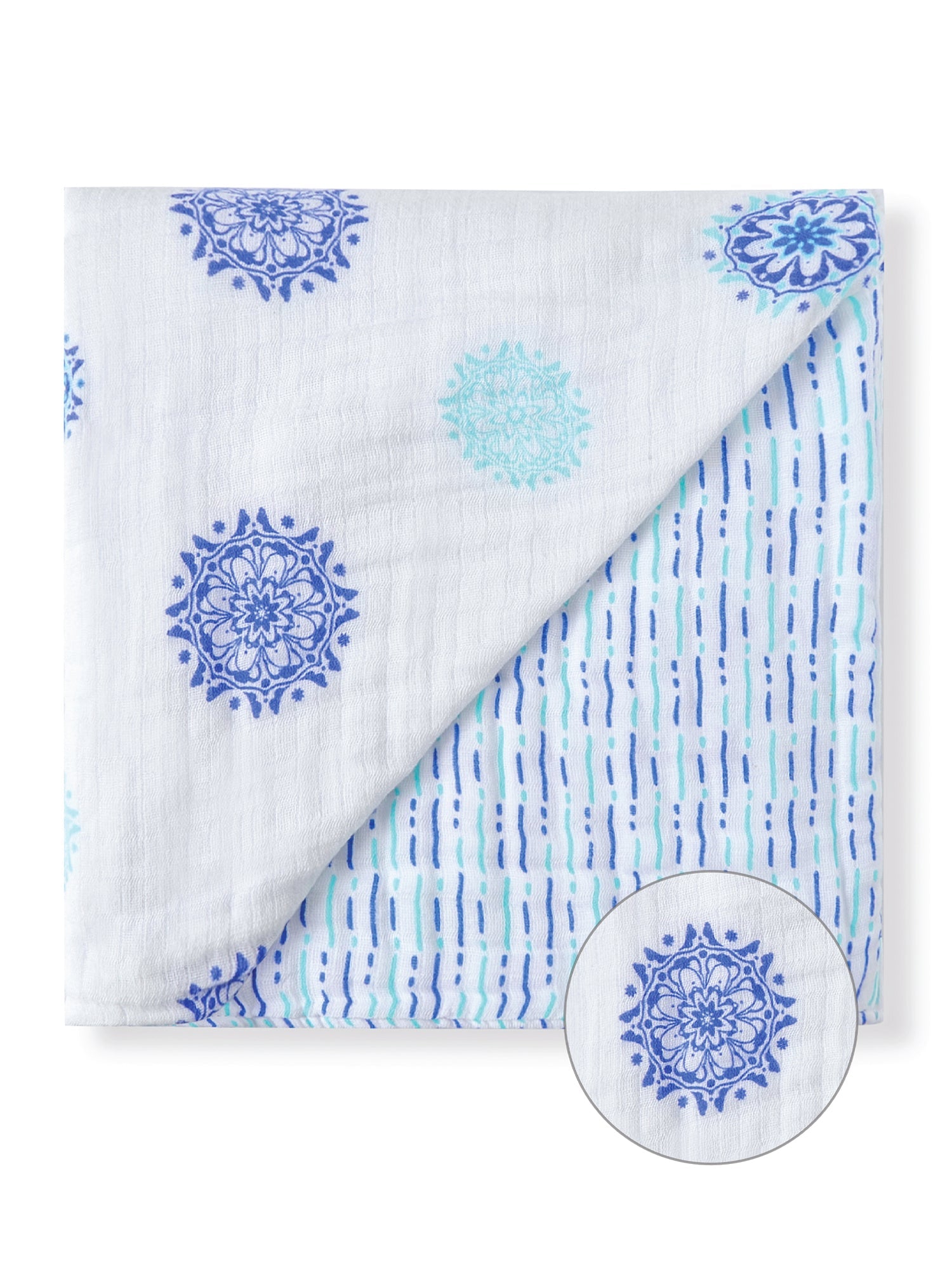 Organic Snug Blanket - Mandala Malabar Baby   