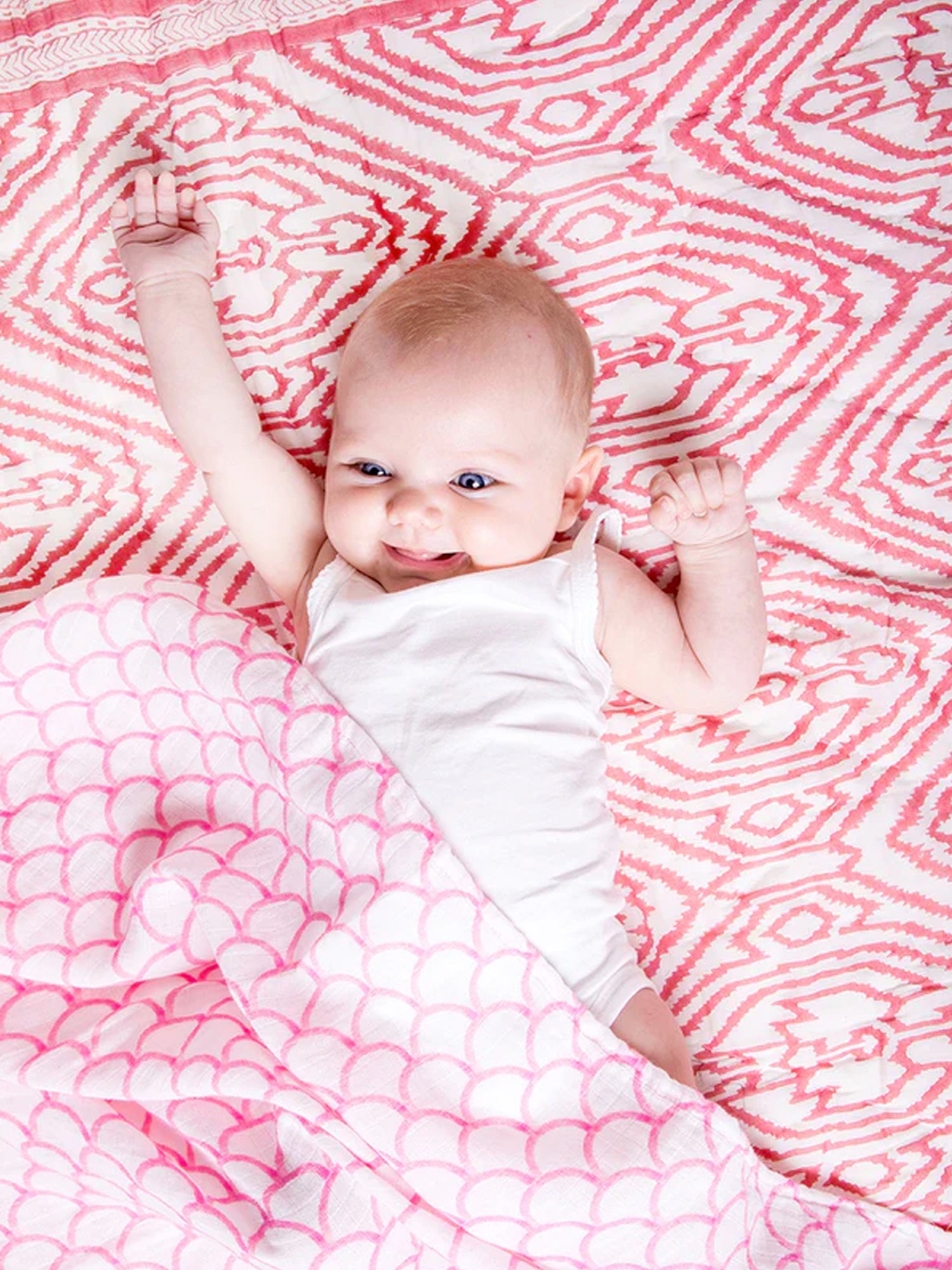 Southside Pink Cotton Quilt Malabar Baby   