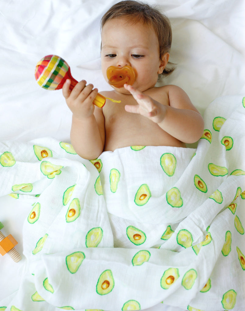 Organic Swaddle - Avocado Malabar Baby   