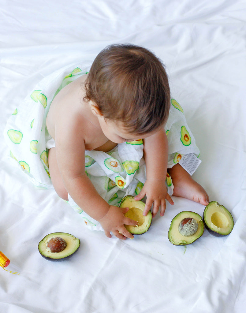 Organic Swaddle - Avocado Malabar Baby   