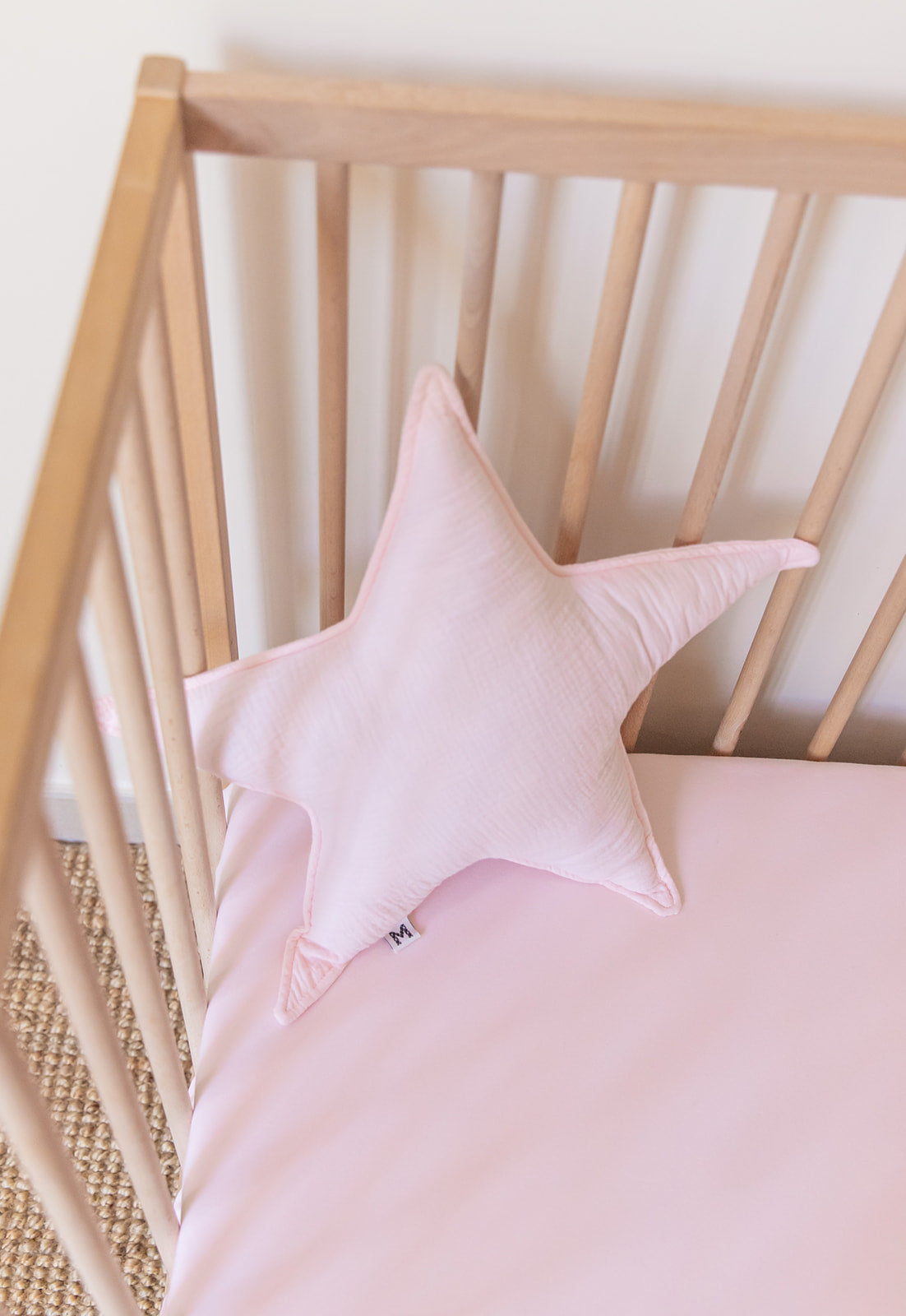 Fitted Cotton Knit Crib Sheet Malabar Baby   