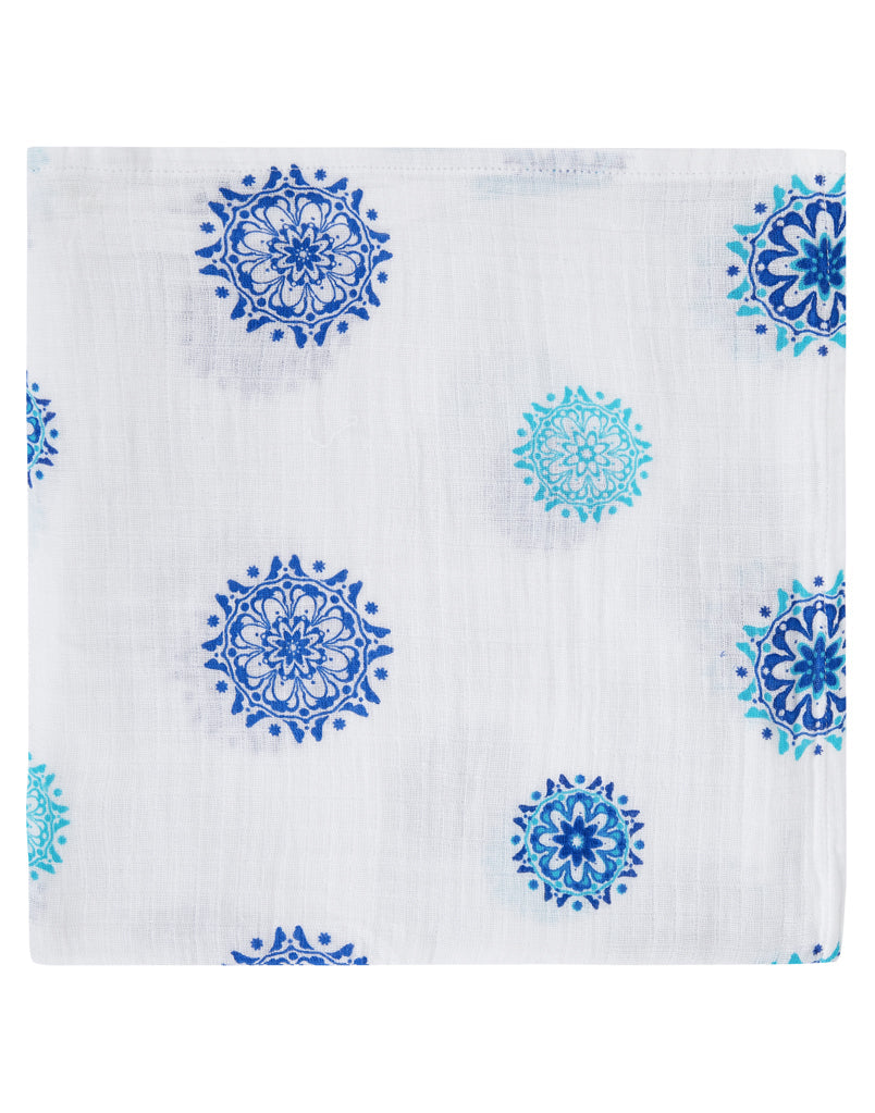 Organic Swaddle - Mandala Malabar Baby   