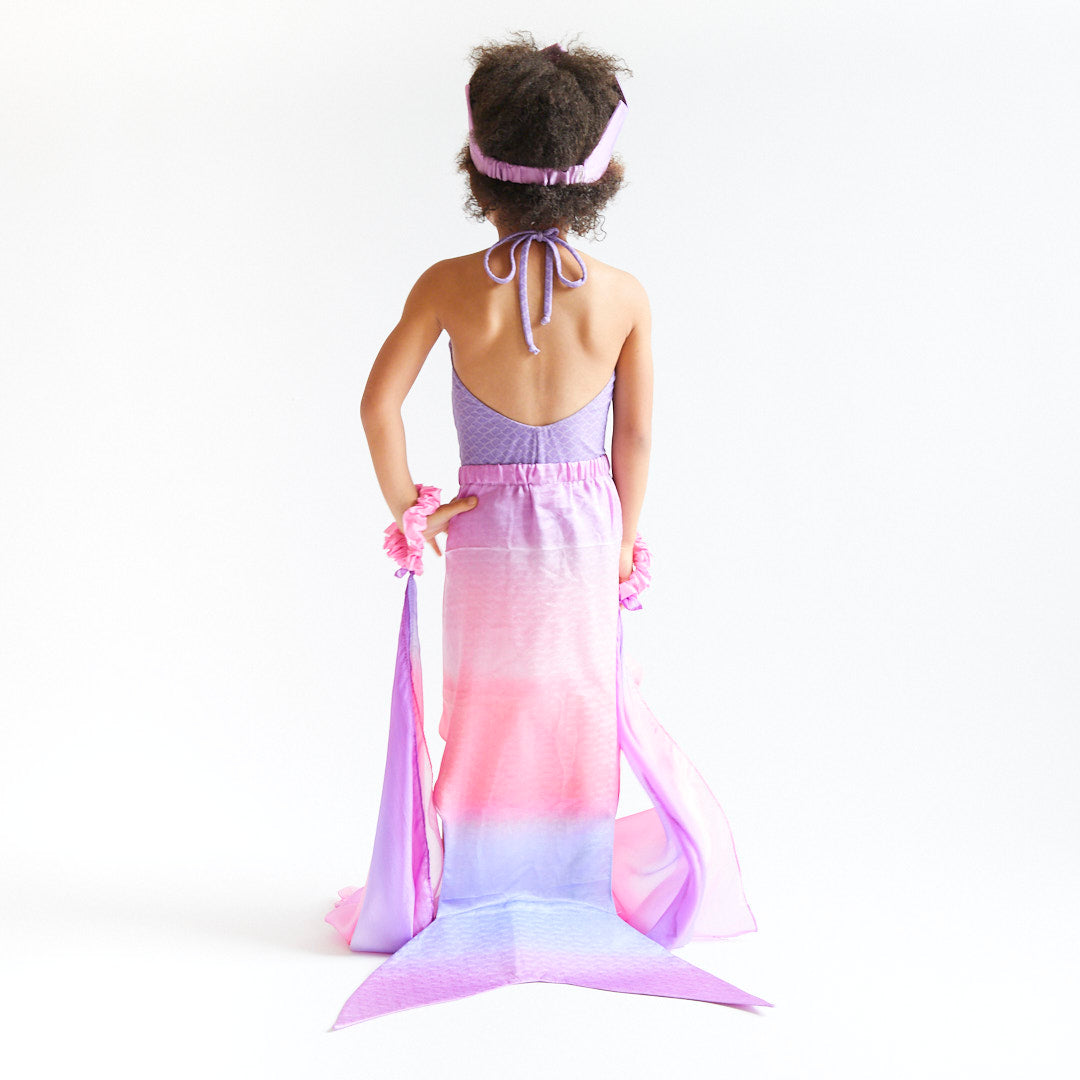 Large Blossom Mermaid Tail Sarah's Silks   