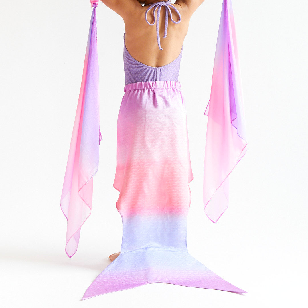 Large Blossom Mermaid Tail Sarah's Silks   