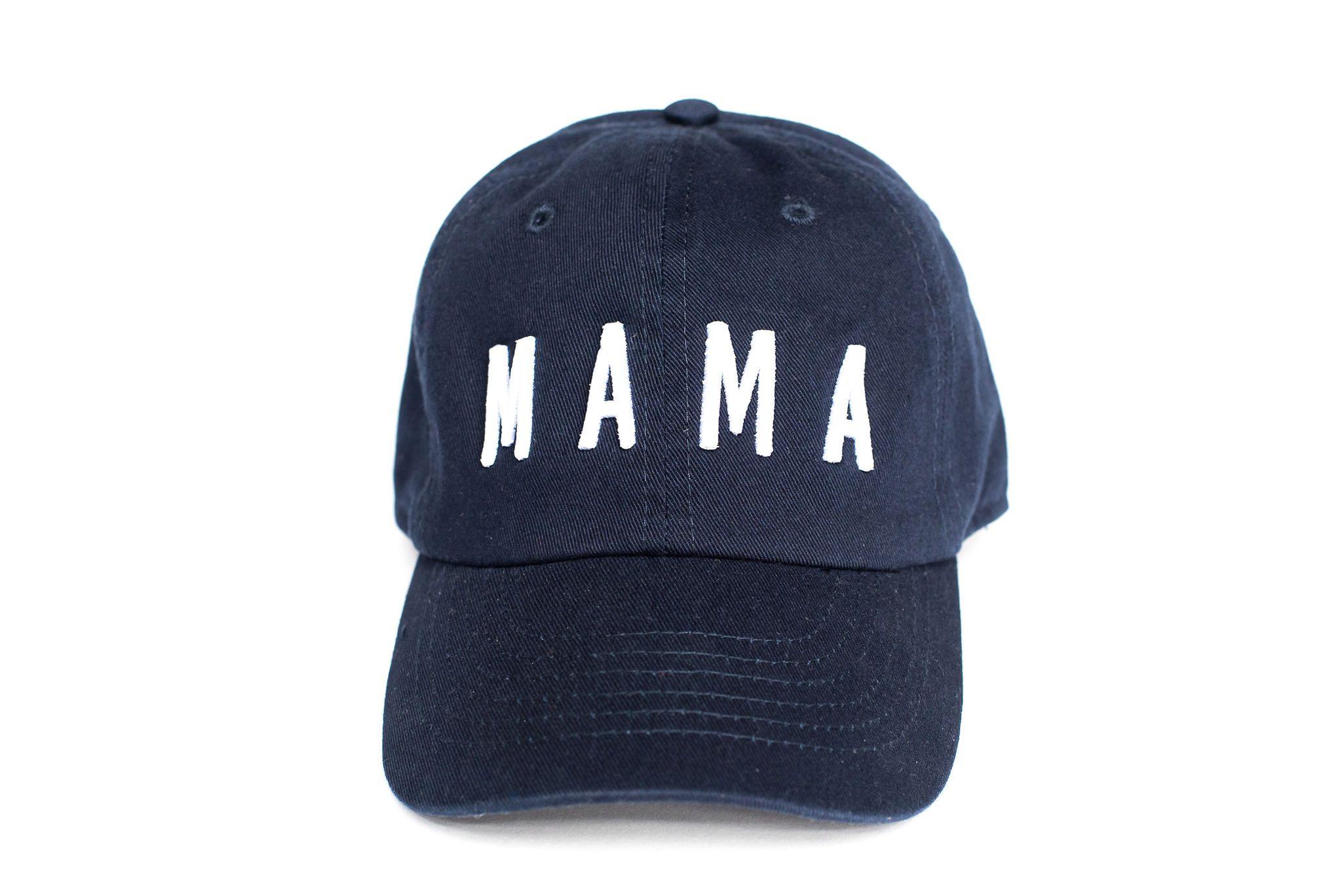 Navy Blue Mama Hat RTZ   