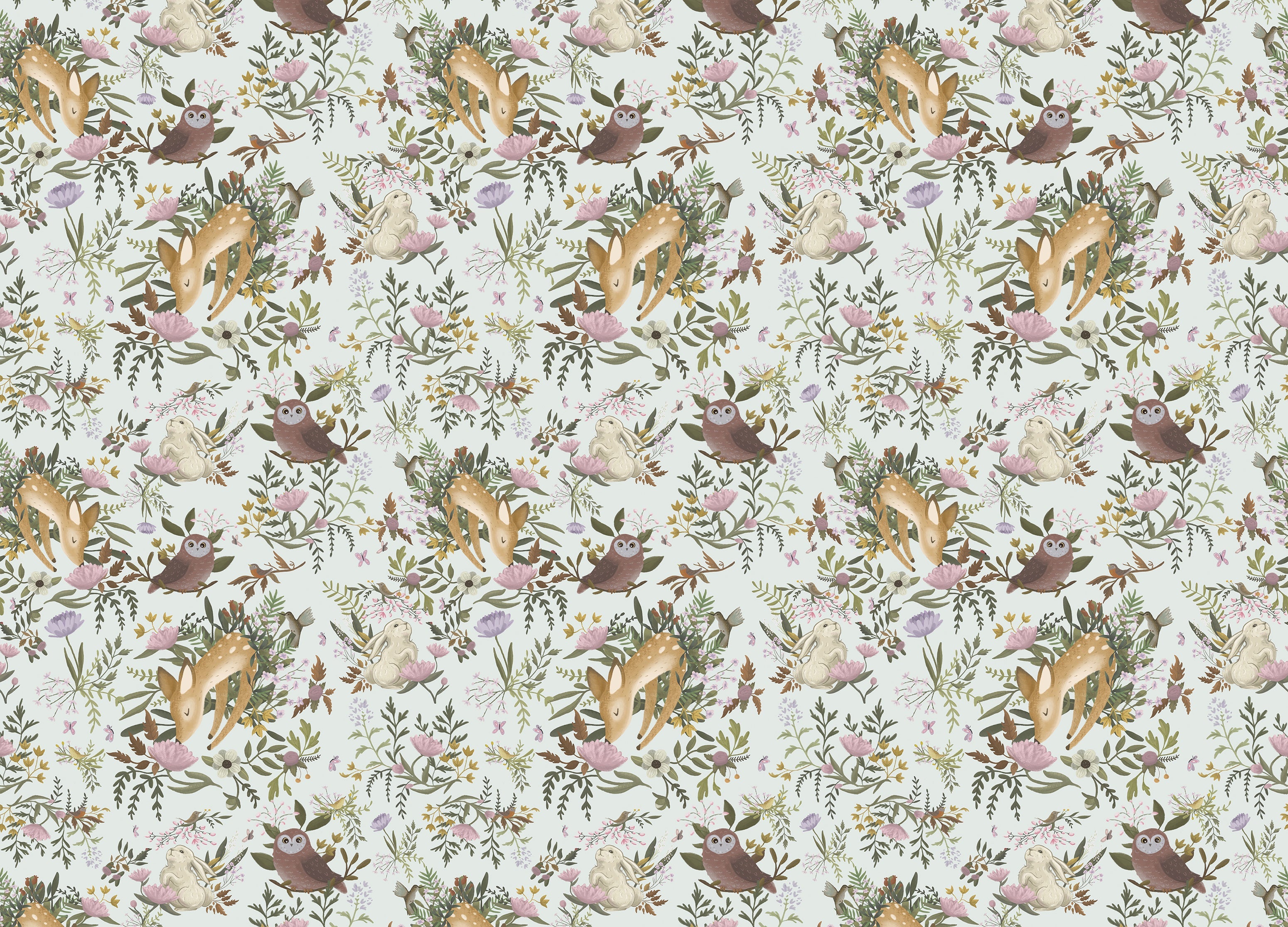 OH, Deer! Wallpaper Anewall   