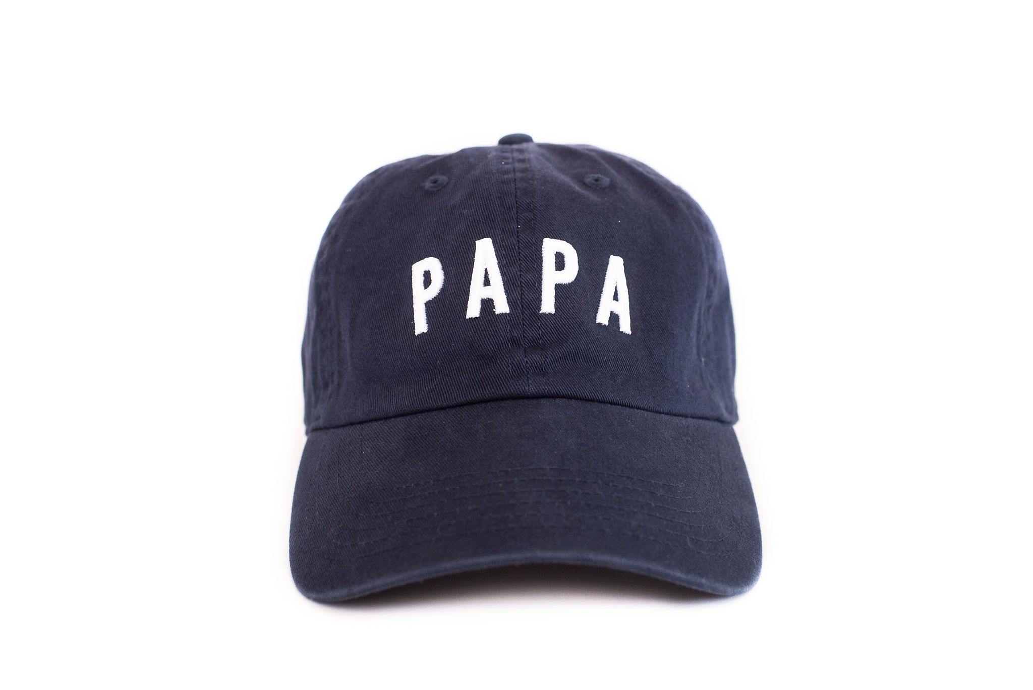 Navy Blue Papa Hat Rey to Z   