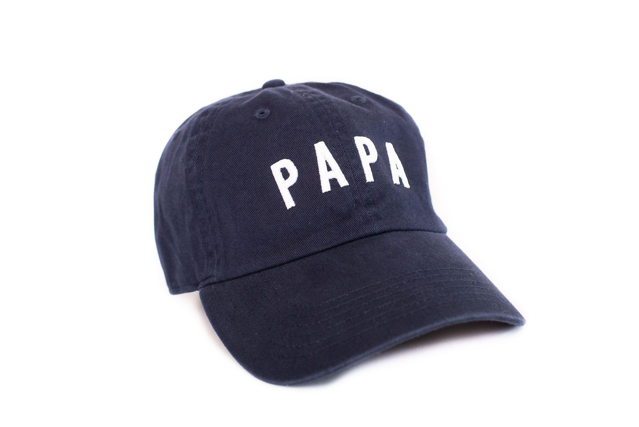 Navy Blue Papa Hat Rey to Z   