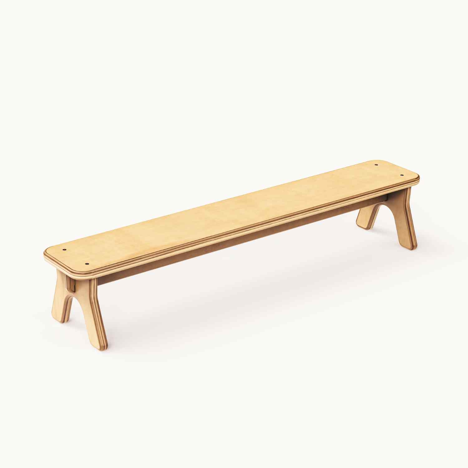 PlayBeam - Wooden Balance Beam for Kids All Circles   