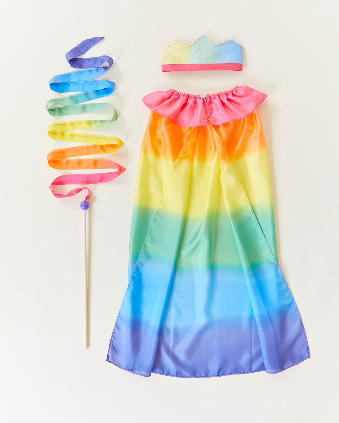 Rainbow King/Queen Dress Up Set Sarah's Silks   