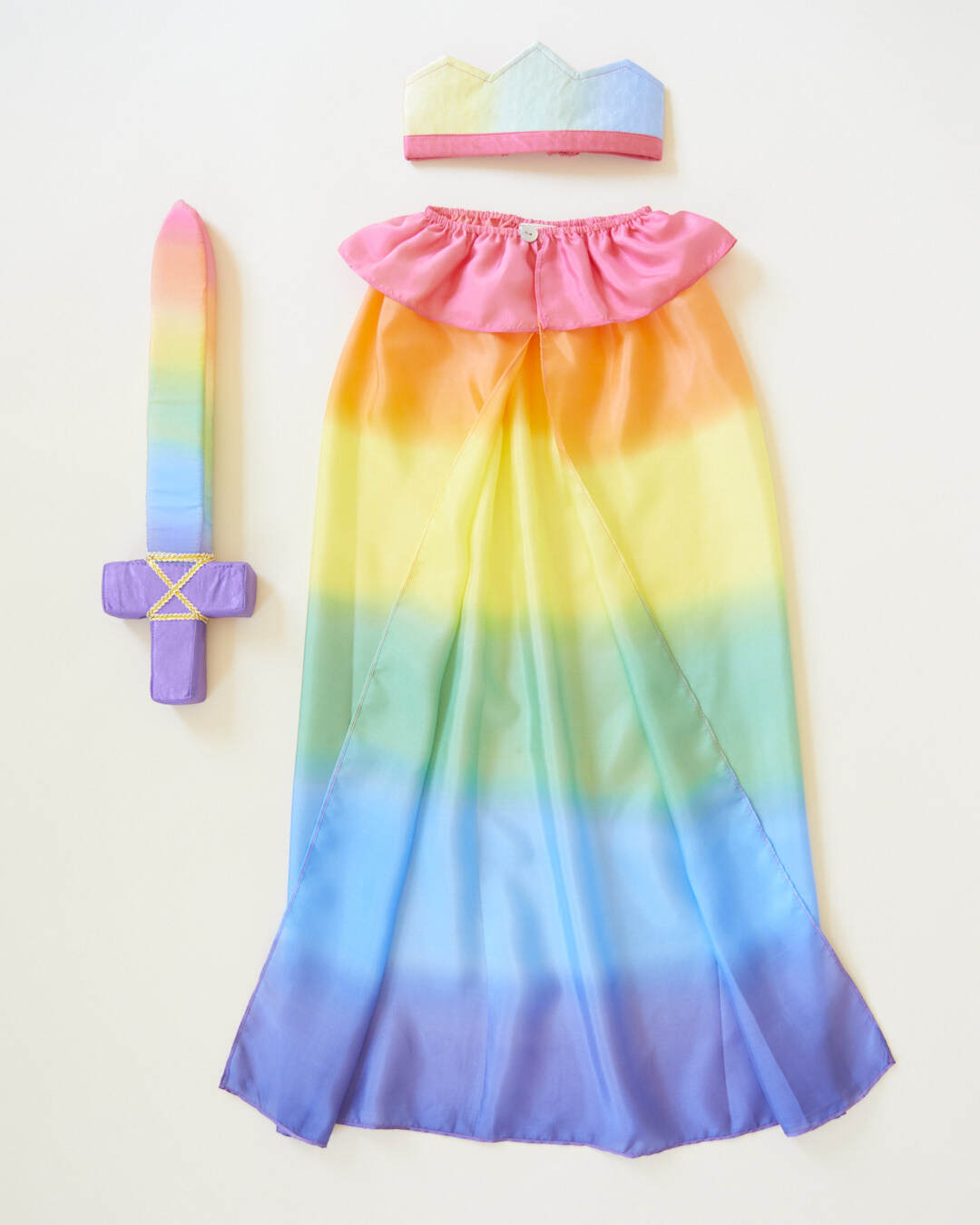 Sarah's Silks Rainbow Knight Dress Up Set Sarah's Silks   