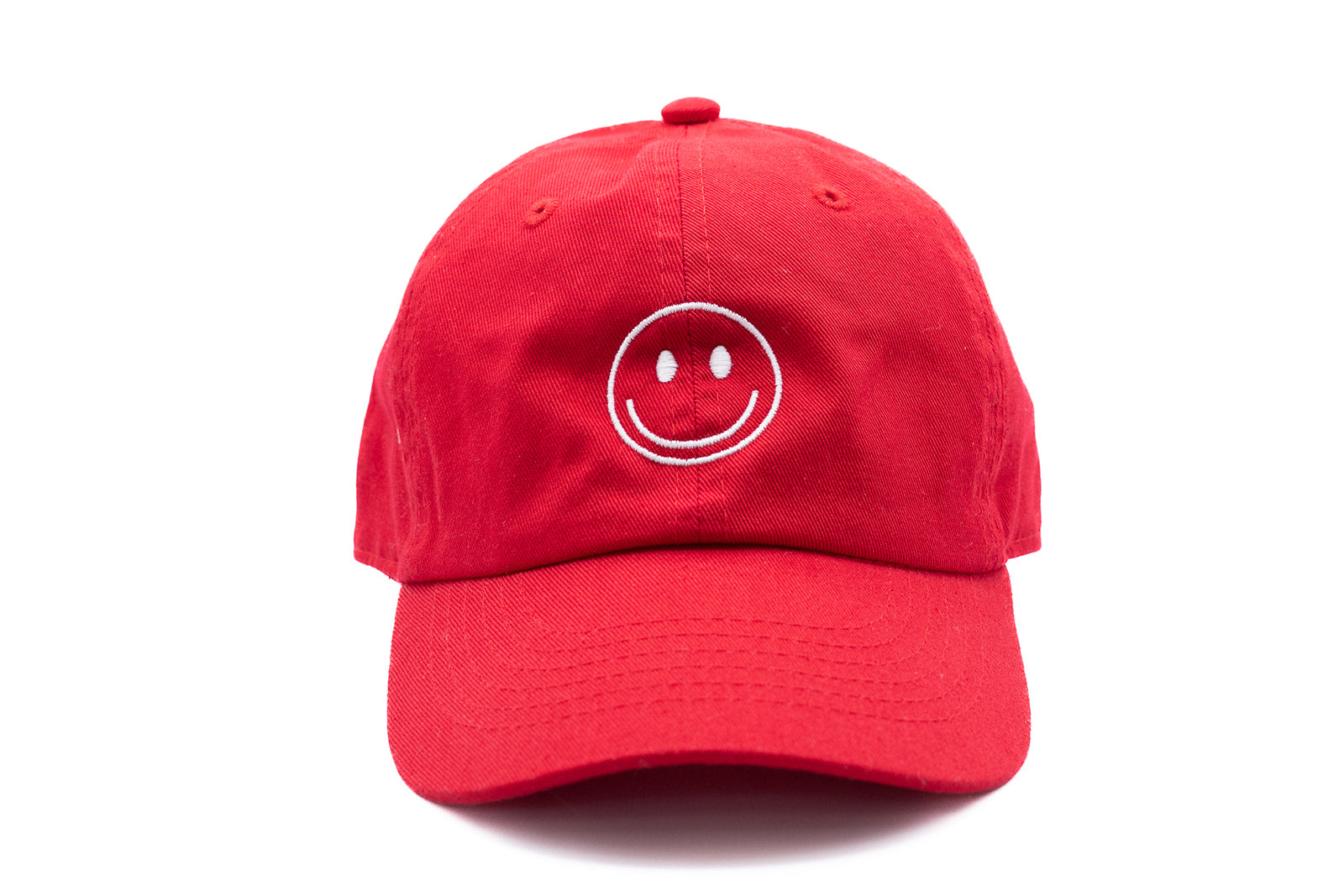 Red Smiley Face Hat Rey to Z   