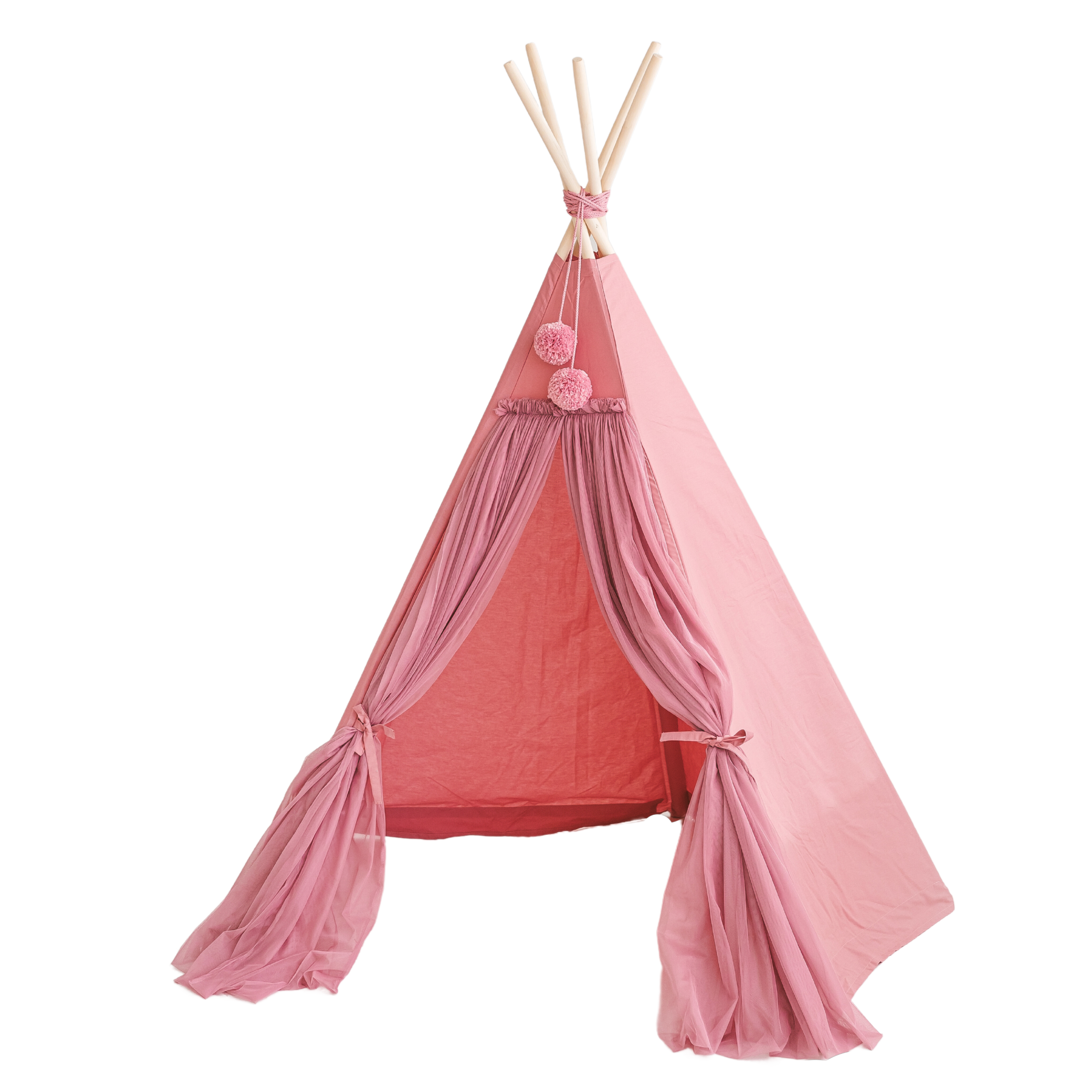 MINICAMP Fairy Kids Play Tent With Tulle in Rose minicamp   