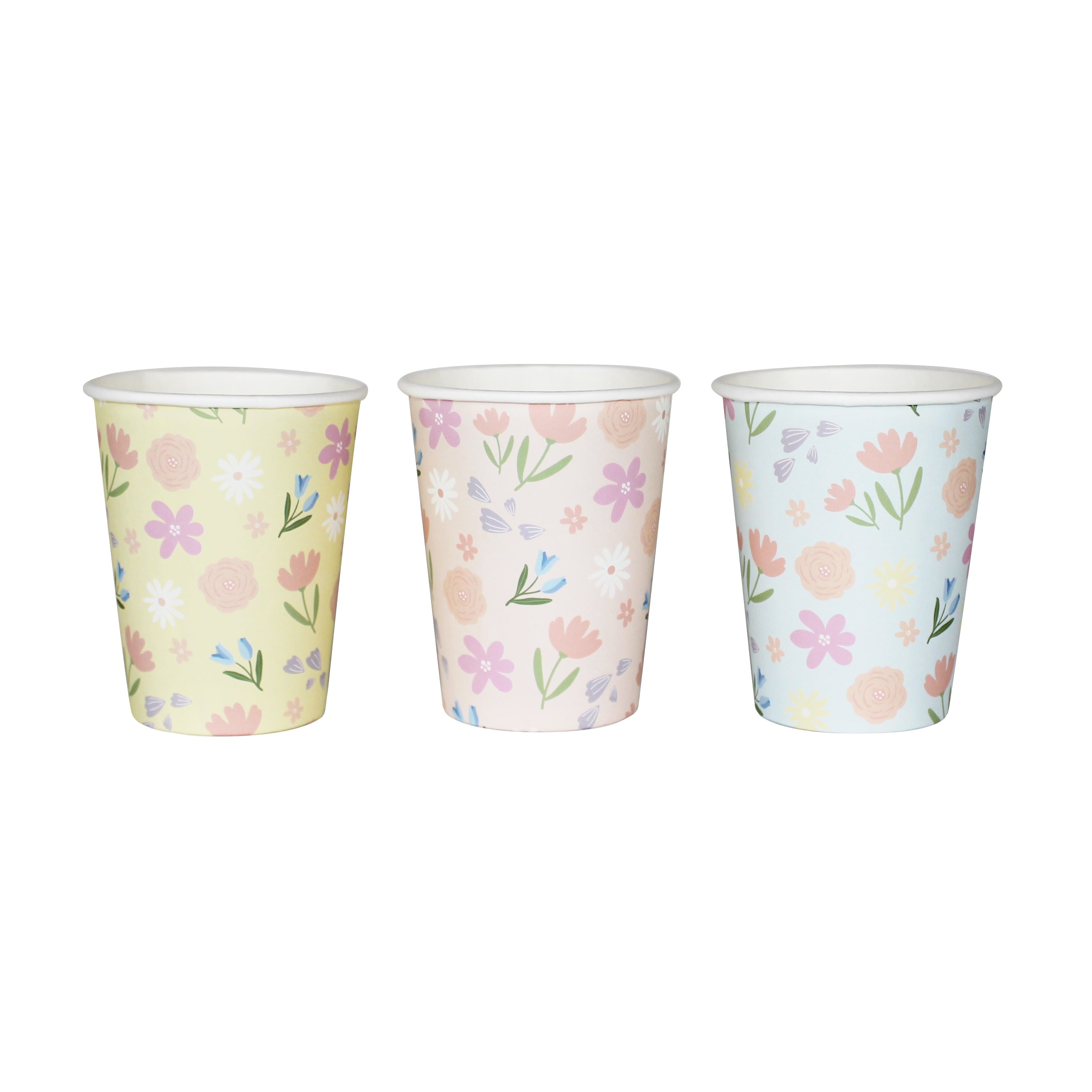 Spring Party Floral Cups, 12 Ct Merrilulu   