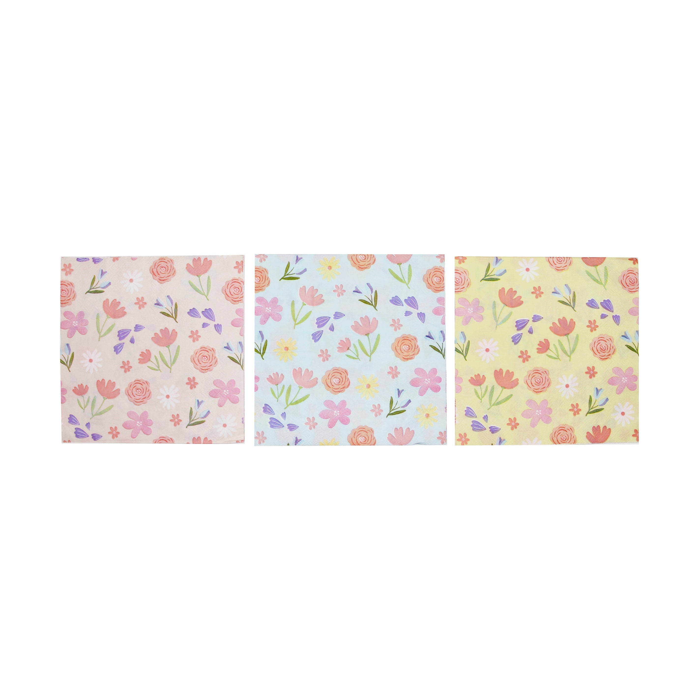 Spring Party Floral Napkins, 24 Ct Merrilulu   