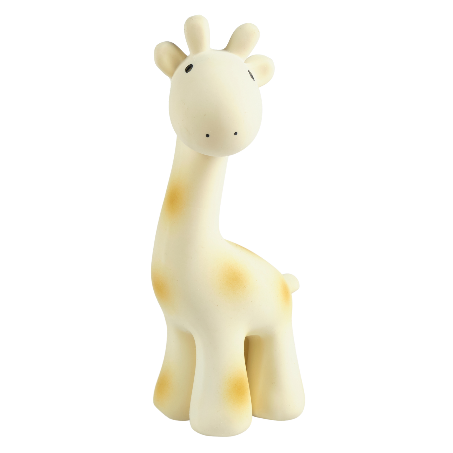 Giraffe Organic Natural Rubber Rattle, Teether & Bath Toy Tikiri Toys   