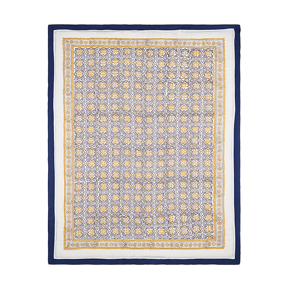 Seminyak Blue Cotton Quilt Malabar Baby   