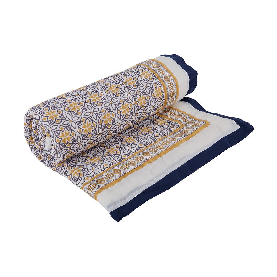 Seminyak Blue Cotton Quilt Malabar Baby   