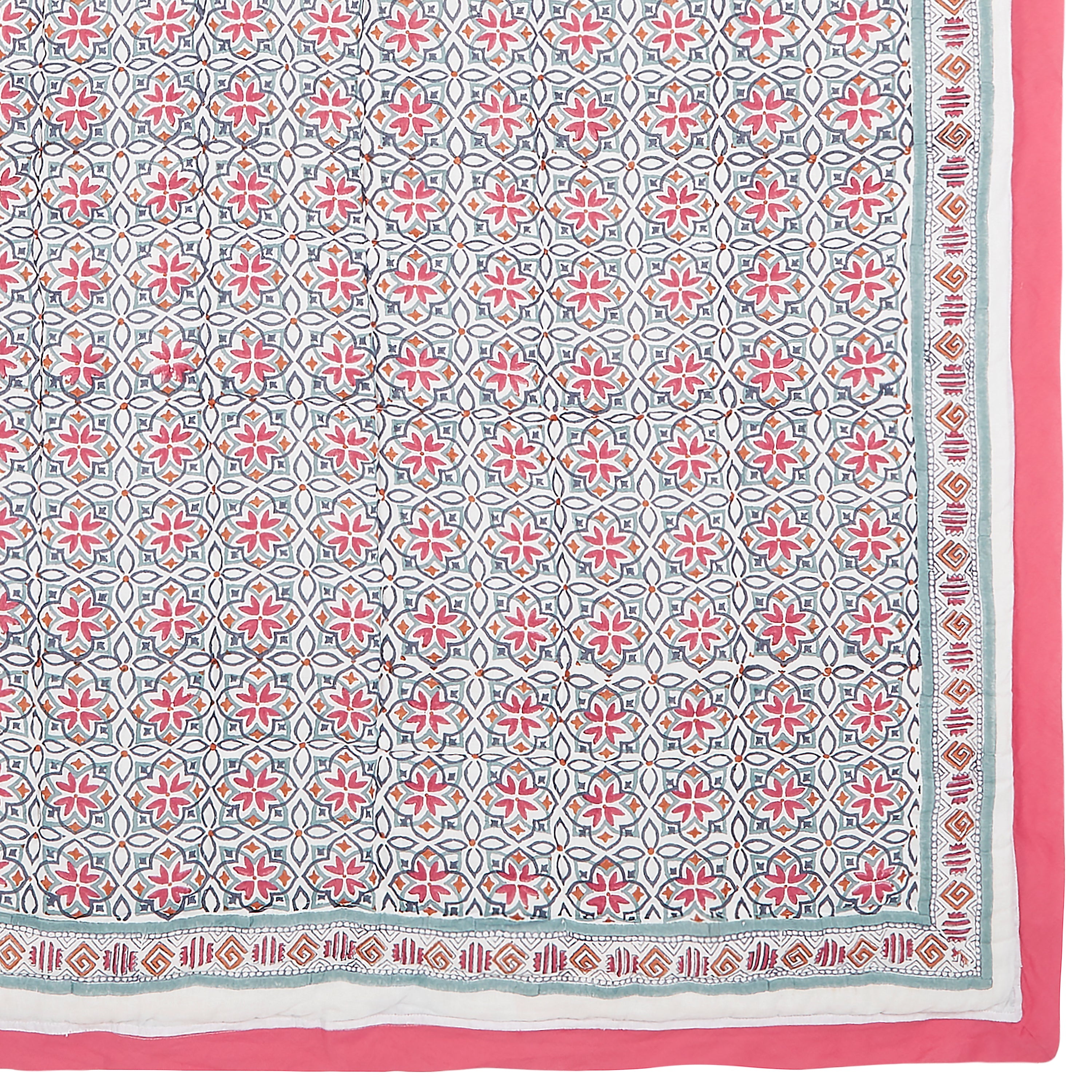 Seminyak Pink Cotton Quilt Malabar Baby   