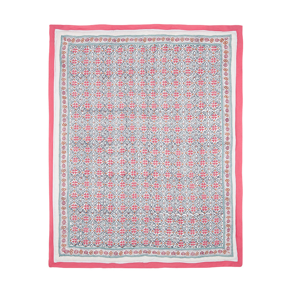 Seminyak Pink Cotton Quilt Malabar Baby   