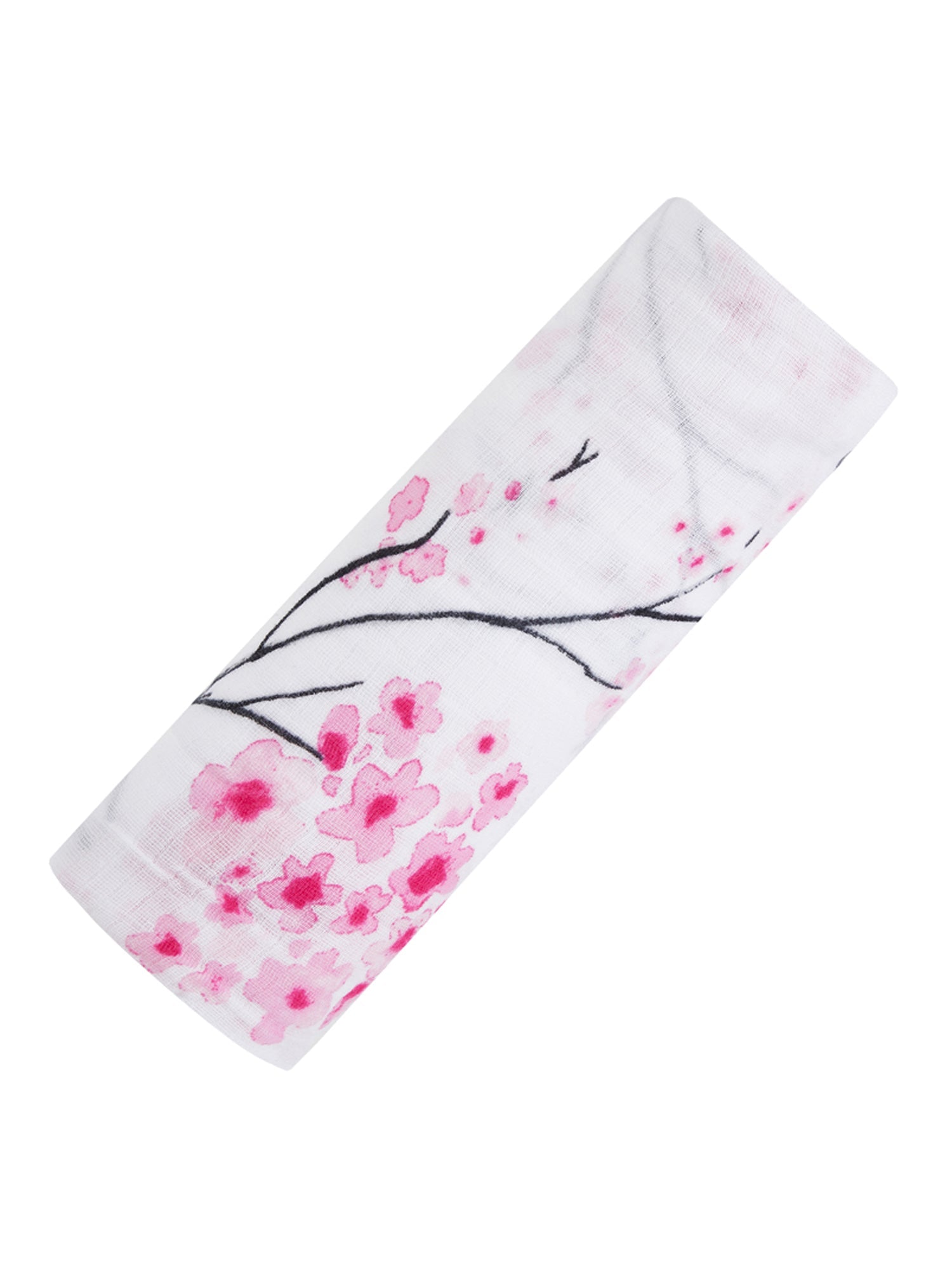 Organic Swaddle - Cherry Blossom Malabar Baby   