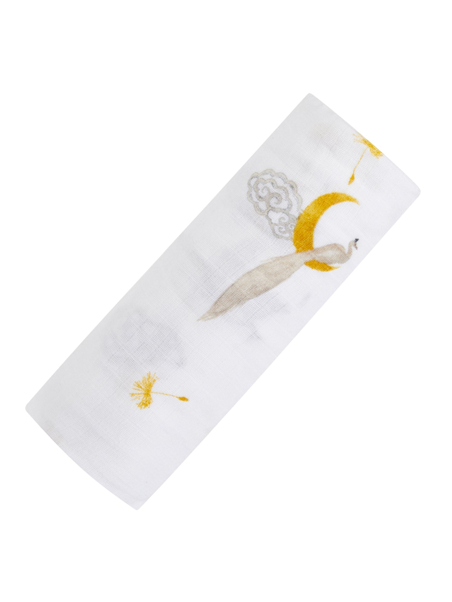 Organic Swaddle - Enchanted Peacock Malabar Baby   