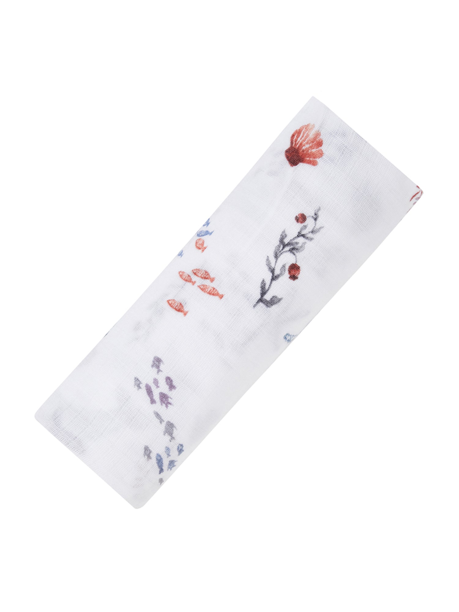 Organic Swaddle - Under the Sea Malabar Baby   