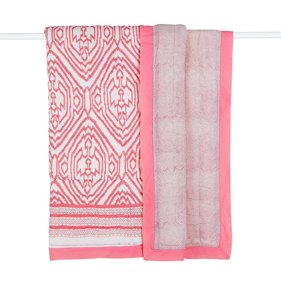 Southside Pink Cotton Quilt Malabar Baby   