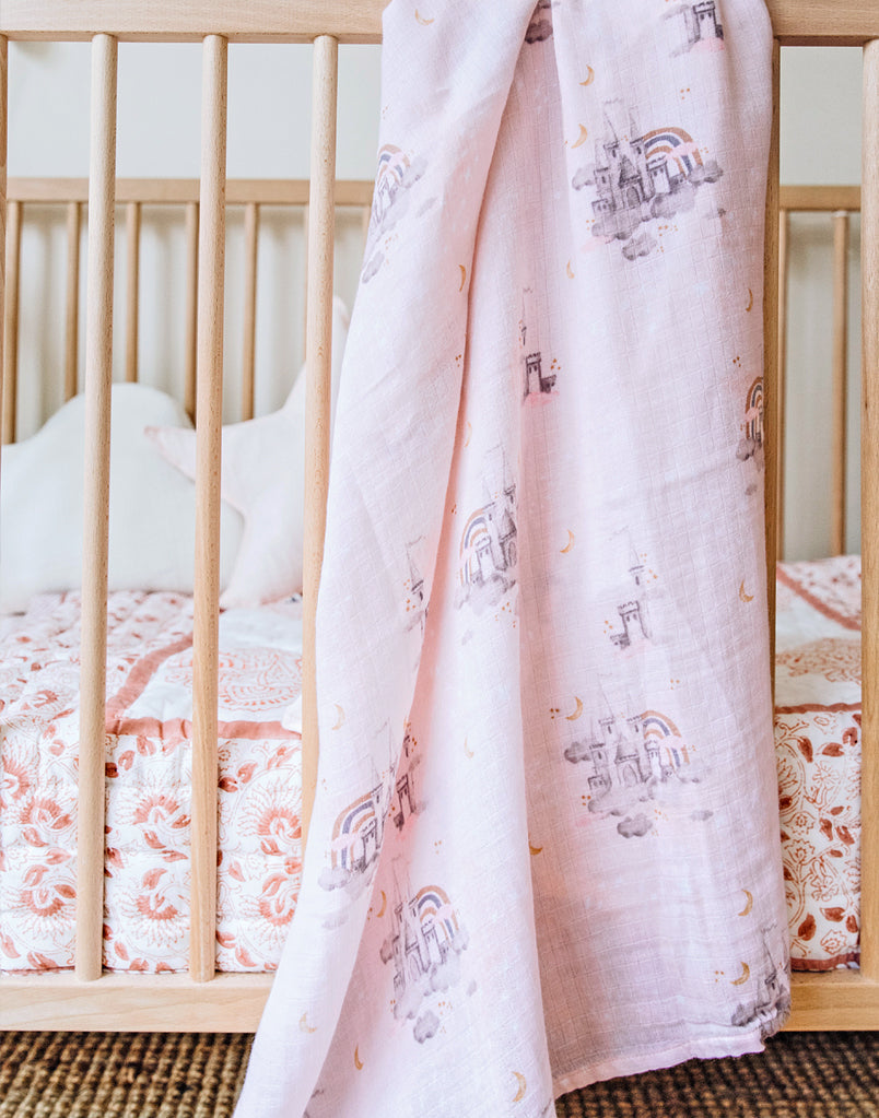 Organic Swaddle - Castles Malabar Baby   