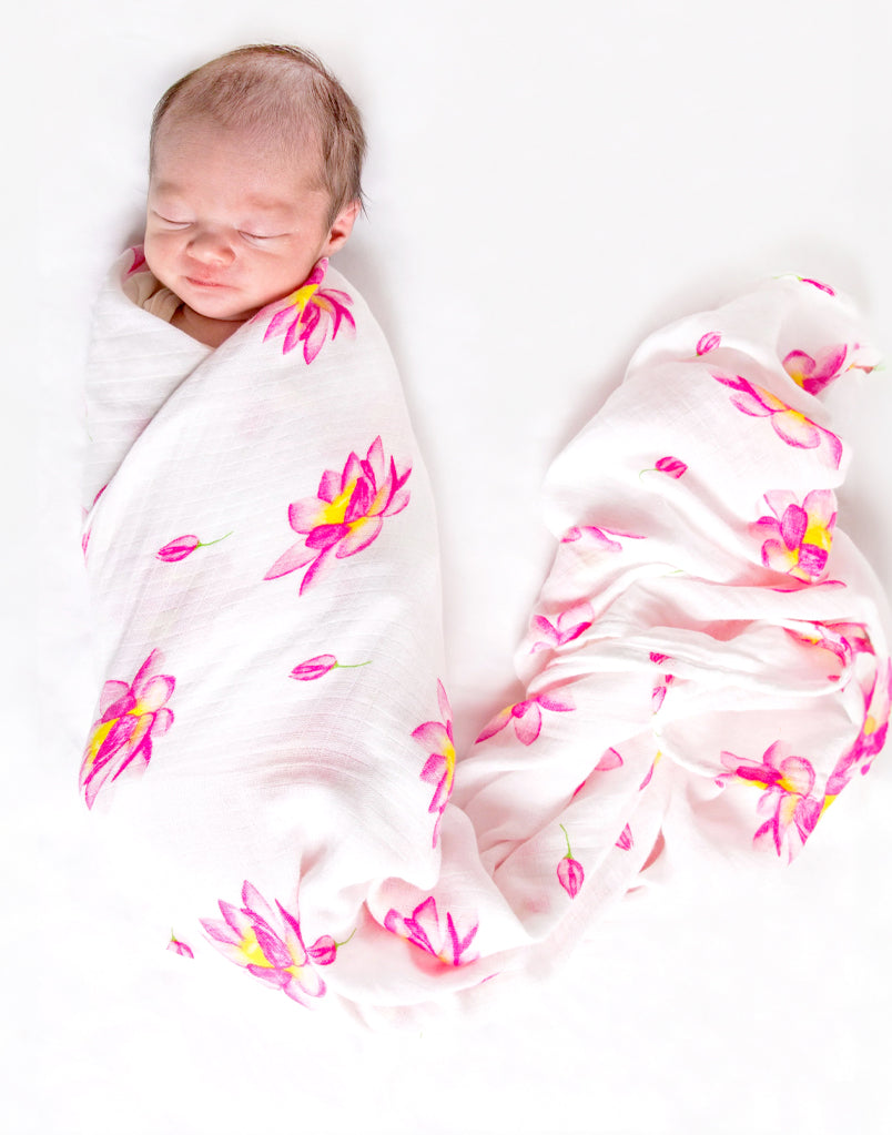 Organic Swaddle - Magical Lotus Malabar Baby   