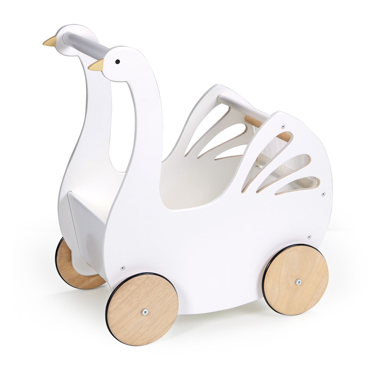 Sweet Swan Pram Tender Leaf Toys   