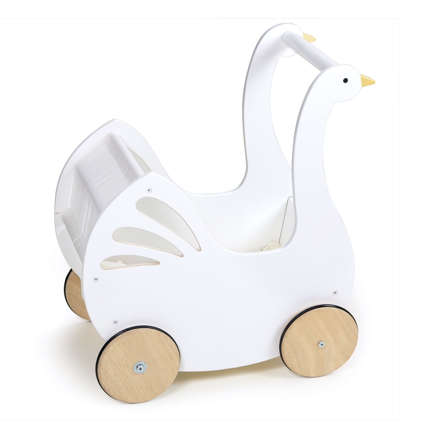 Sweet Swan Pram Tender Leaf Toys   