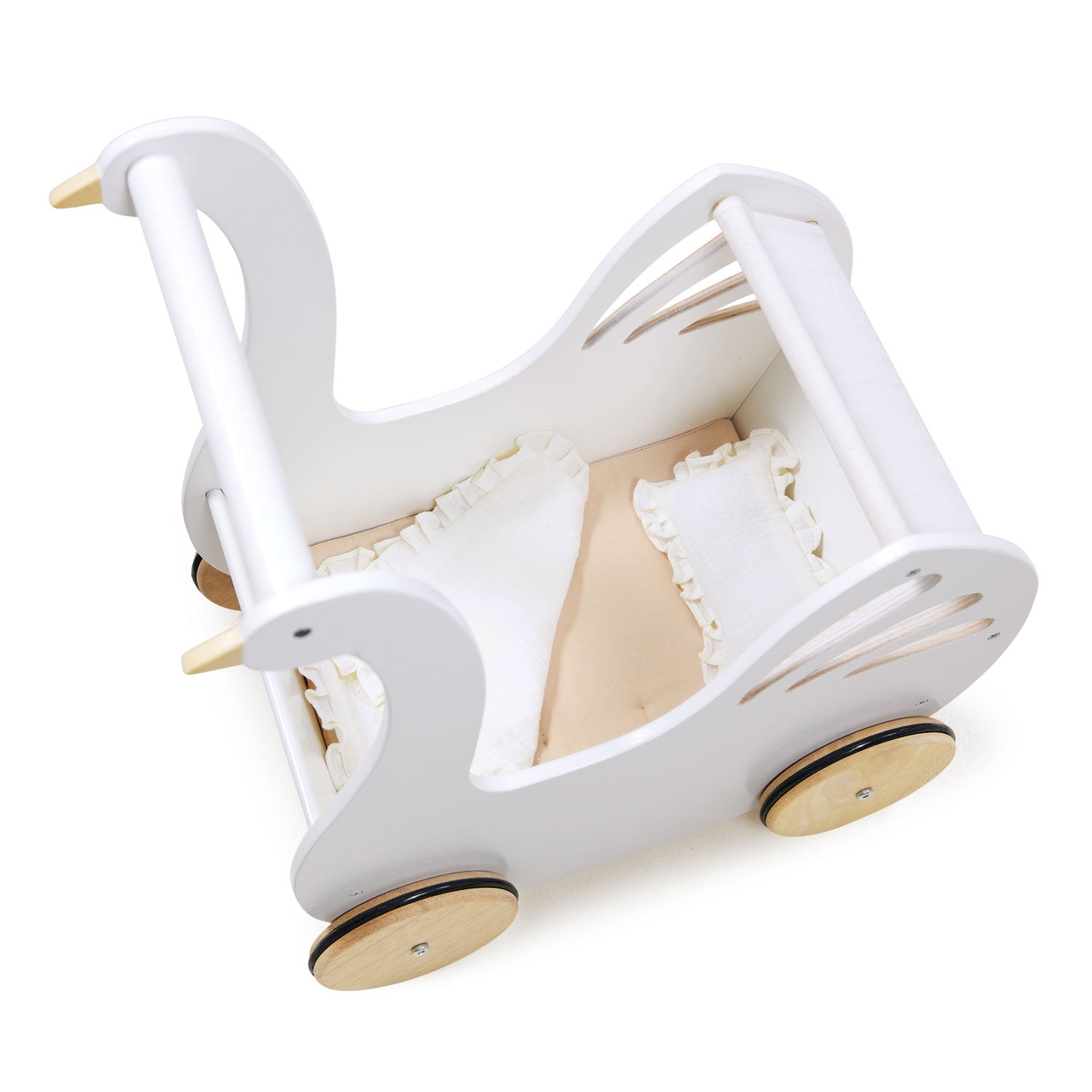 Sweet Swan Pram Tender Leaf Toys   