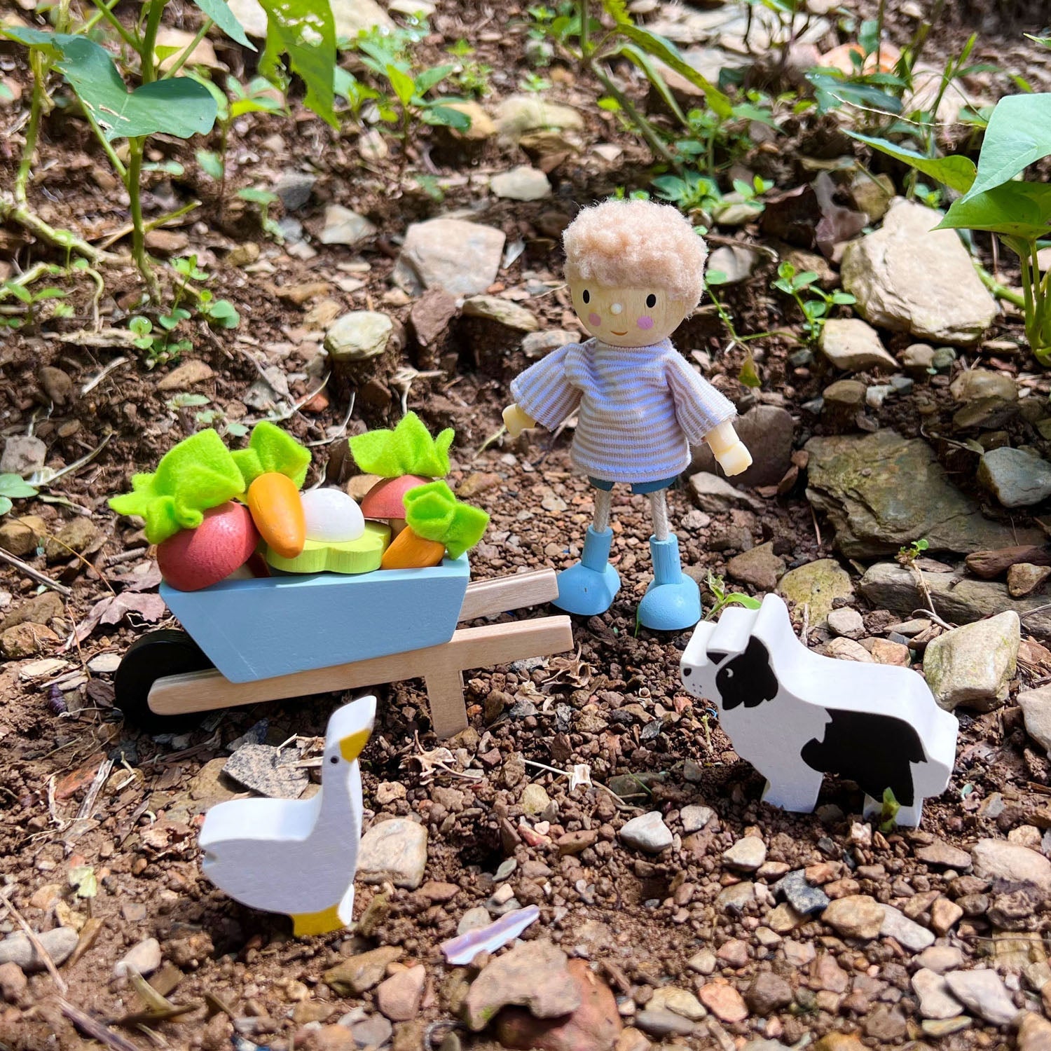 Greenhouse and Garden Set Tender Leaf Toys   