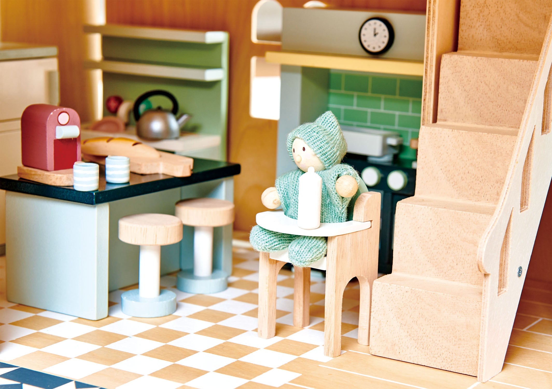 Dolls House Kitchen Furniture Tender Leaf Toys   