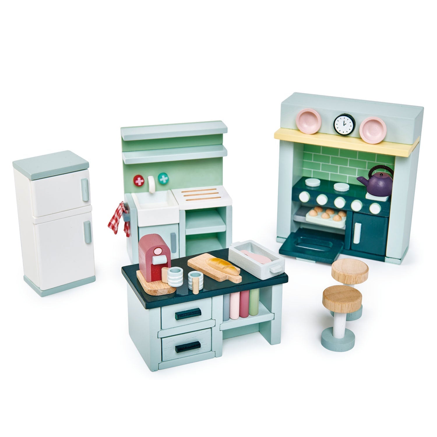 Dolls House Kitchen Furniture Tender Leaf Toys   