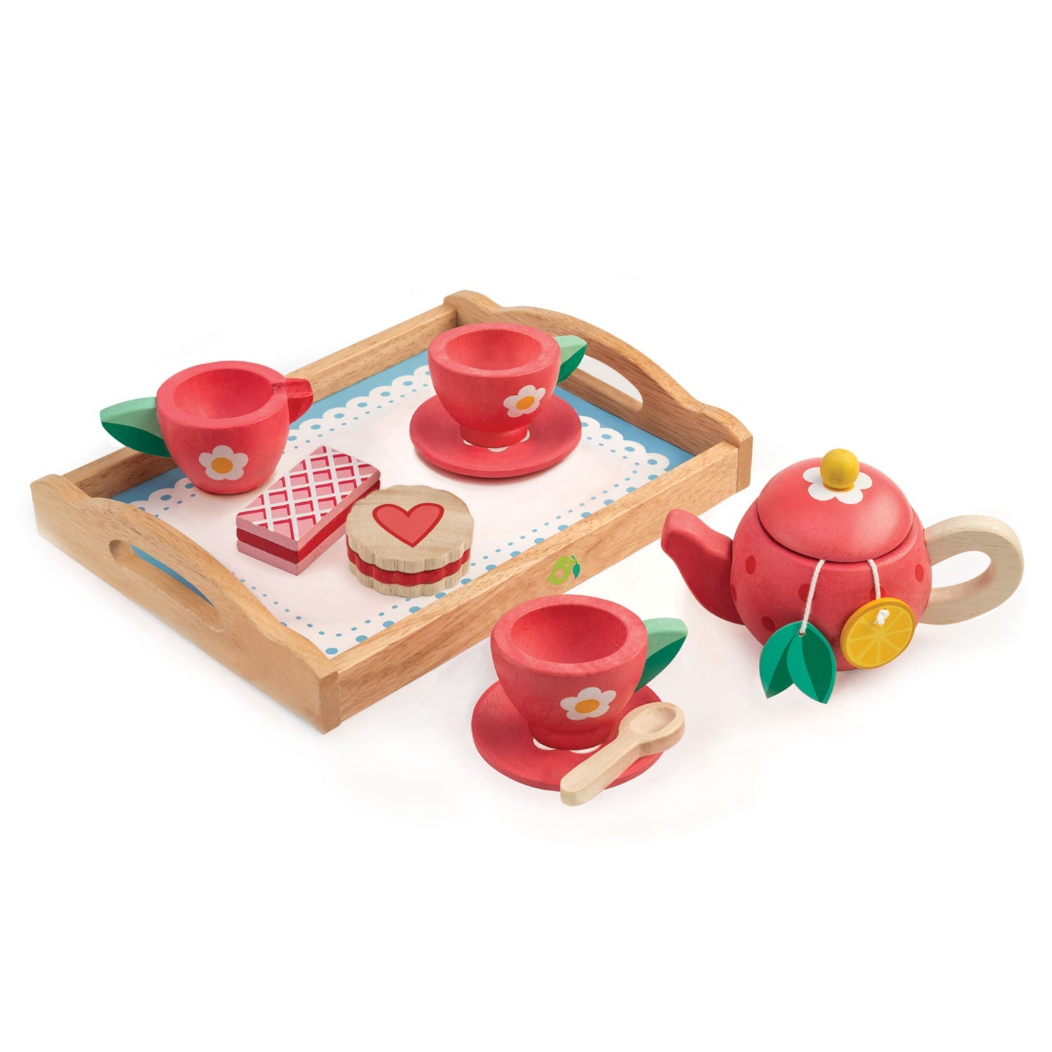 Tea Tray Set Tender Leaf Toys   