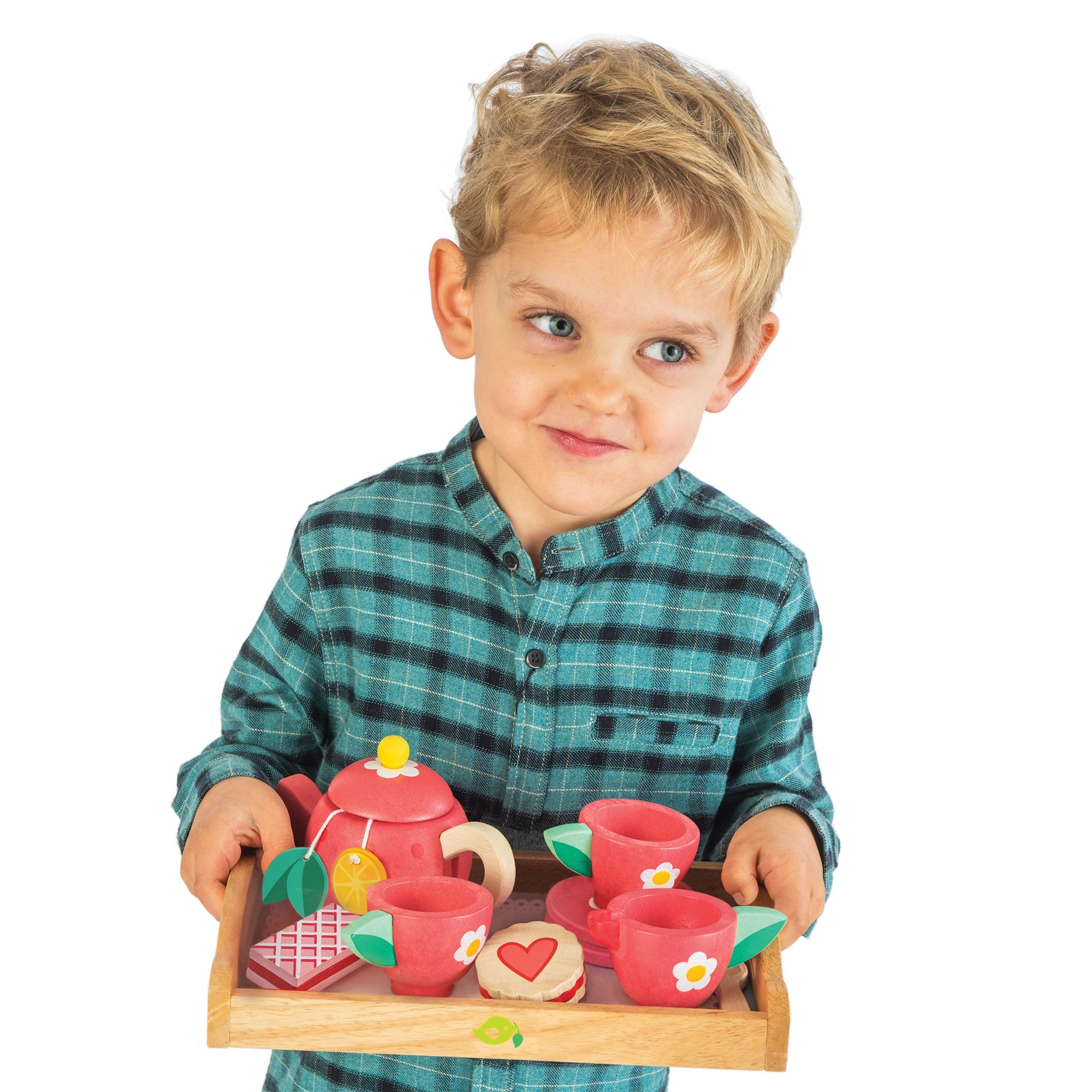 Tea Tray Set Tender Leaf Toys   