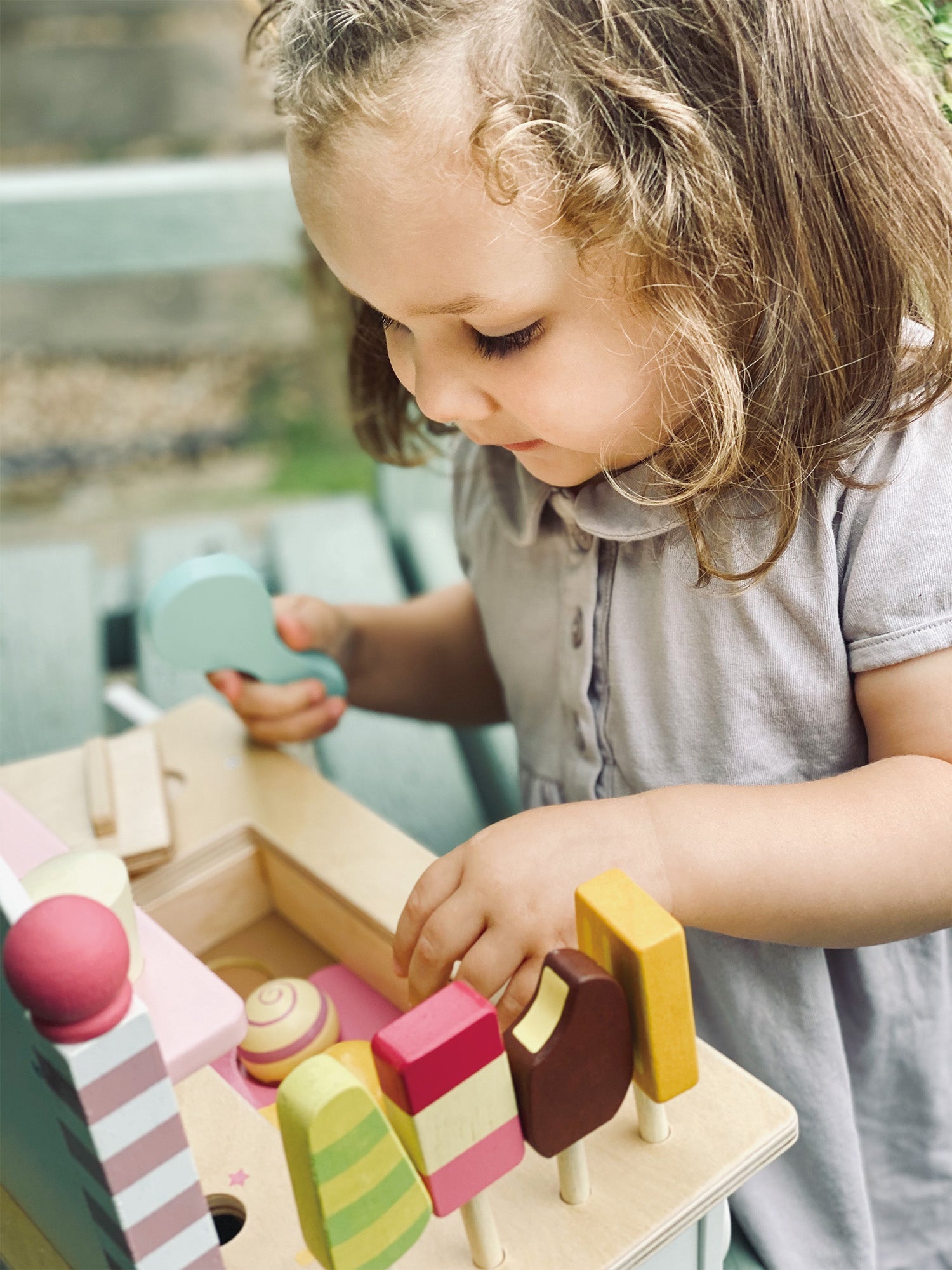 Ice Cream Cart Tender Leaf Toys   