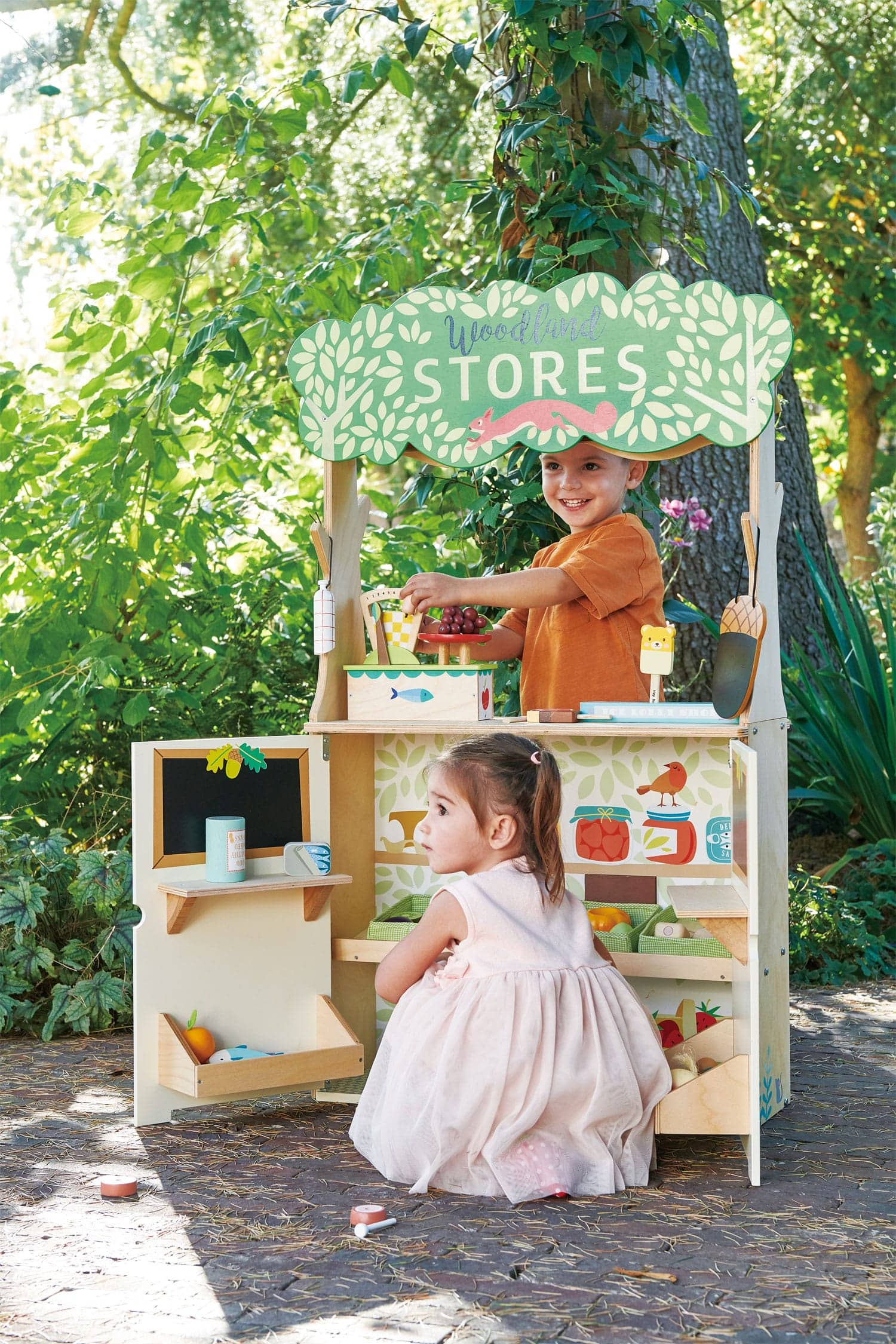 Woodland Stores and Theater Tender Leaf Toys   